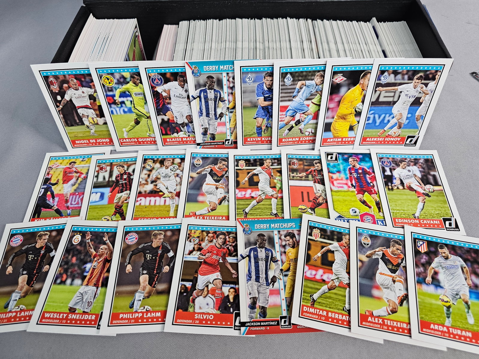 Assorted Soccer Trading Card Collection - 7