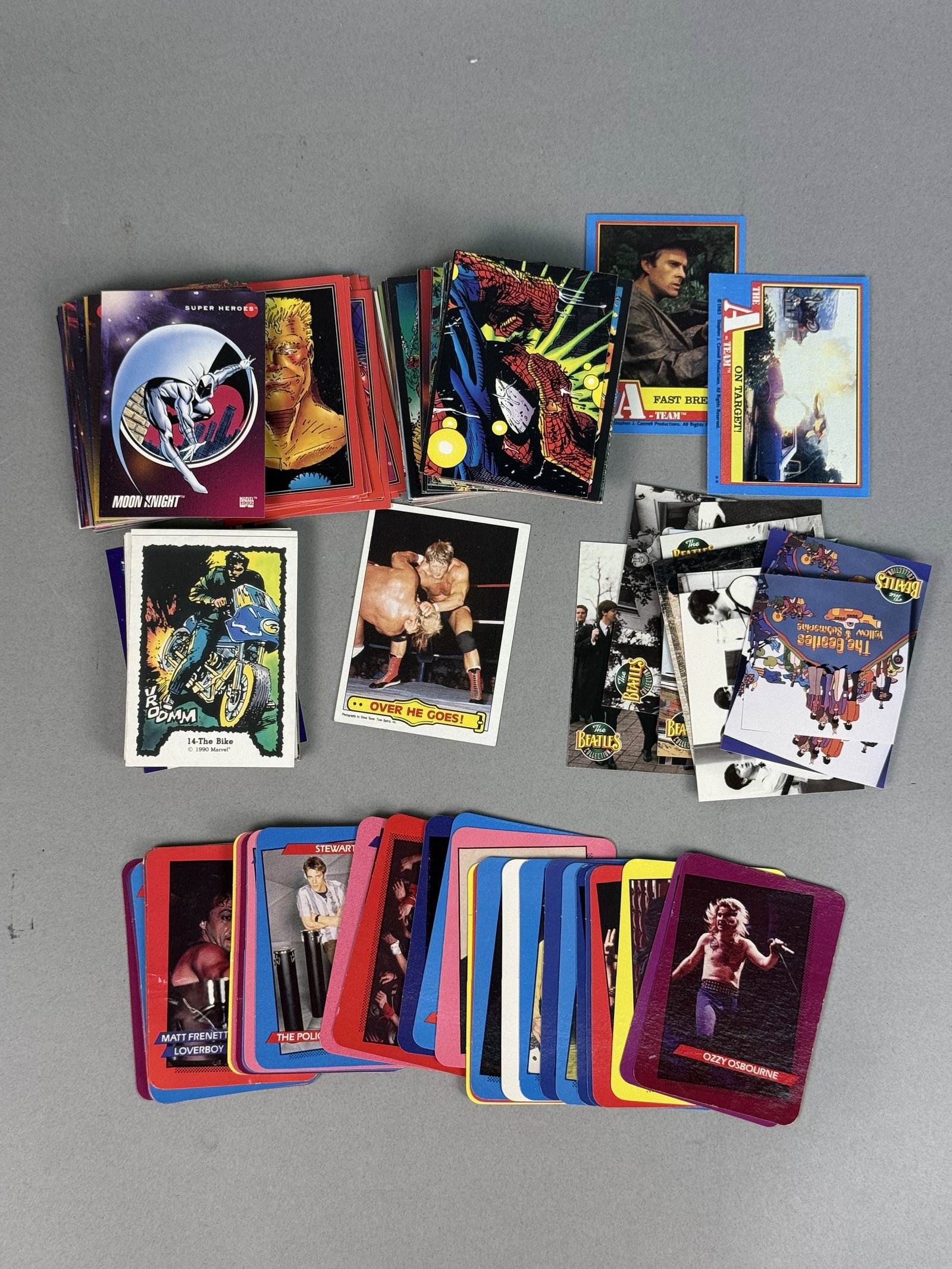 Non Sports Cards Including Marvel & Rockstars (1 of 6)