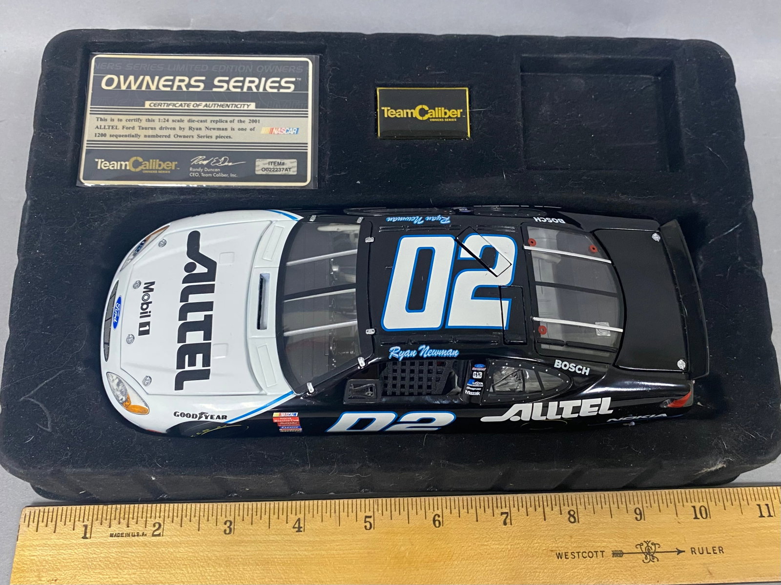 2 Team Caliber Ryan Newman Ford Taurus Models - 7