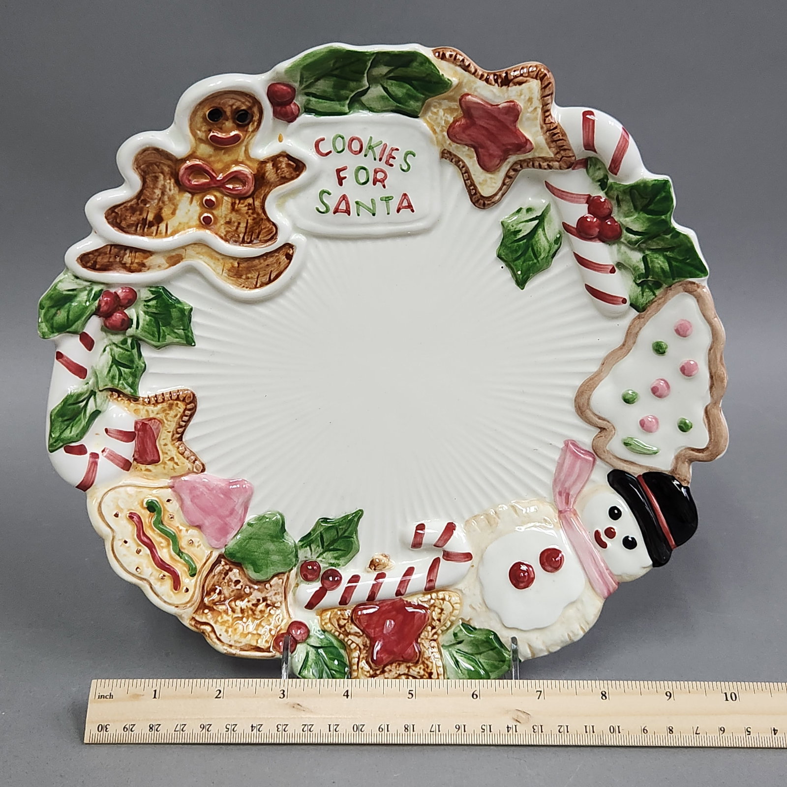 Fitz & Floyd Nutcracker Sweets Plate - 6