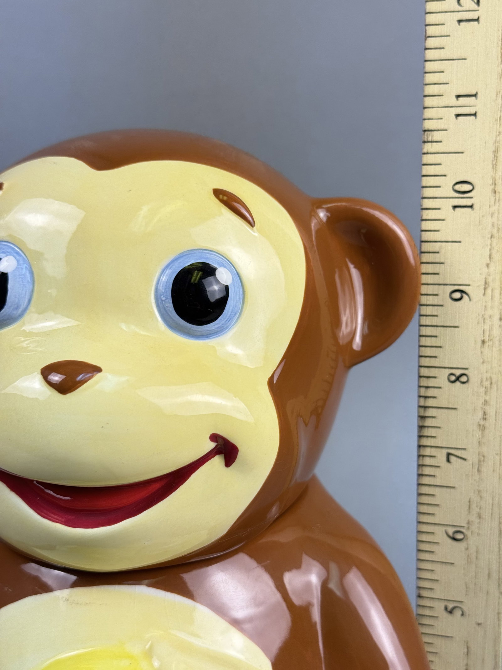 Sunny Patch Mostly Monkey Ceramic Cookie Jar - 5