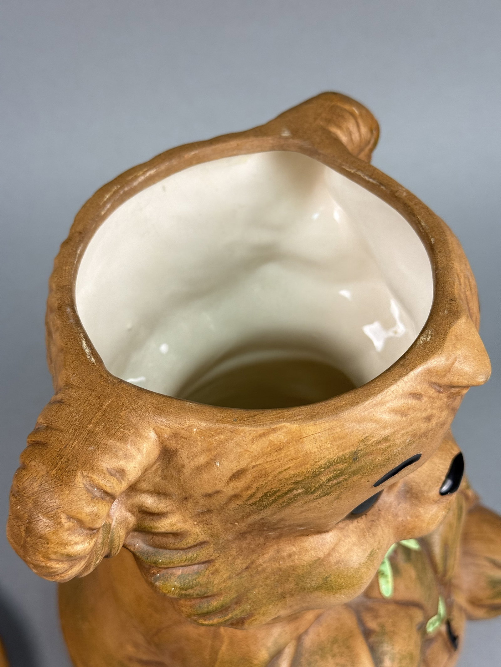 Winton Ceramic Ranger Bear Cookie Jar - 10
