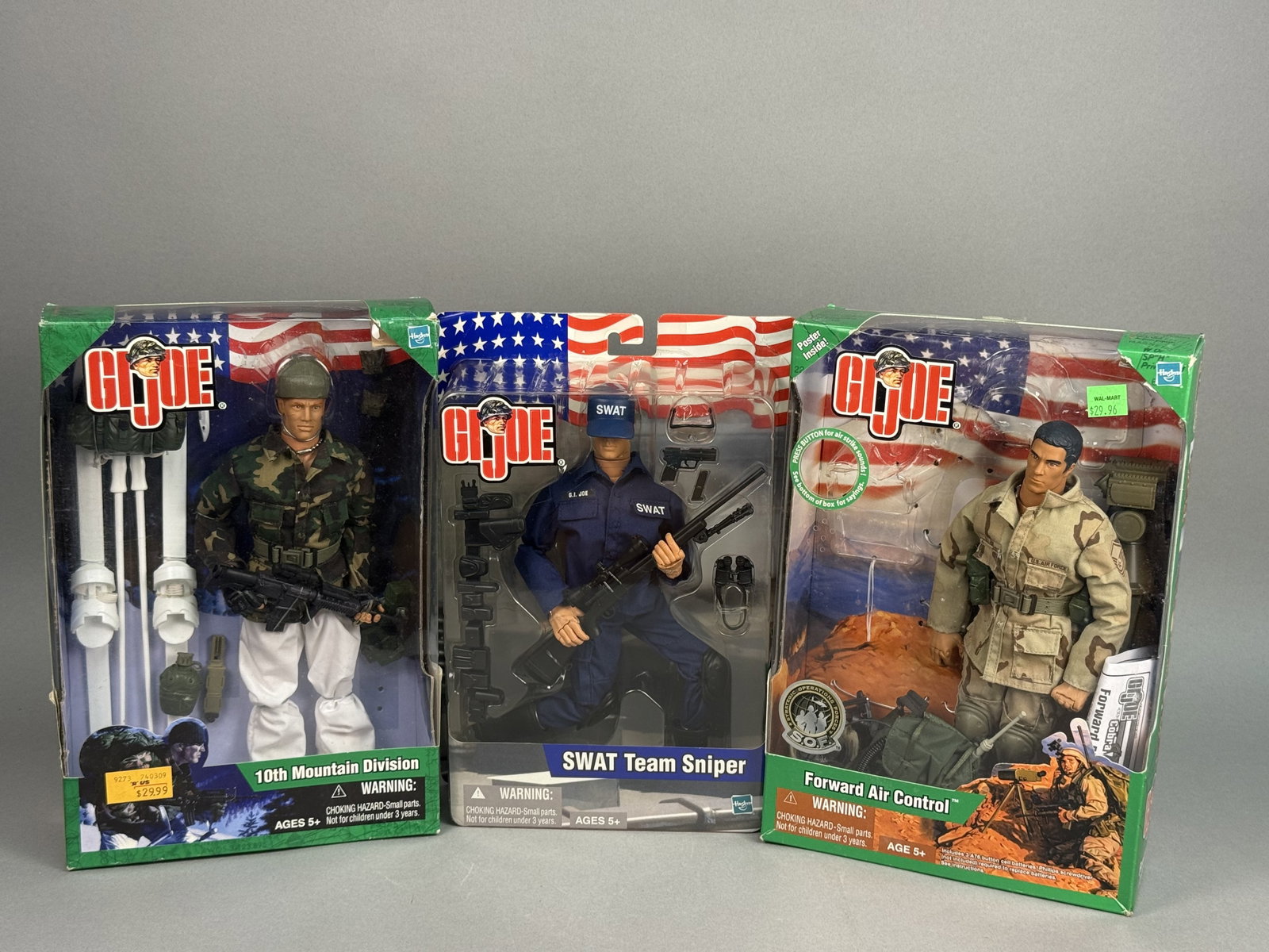 3 Hasbro G.I. Joe Action Figures (1 of 13)