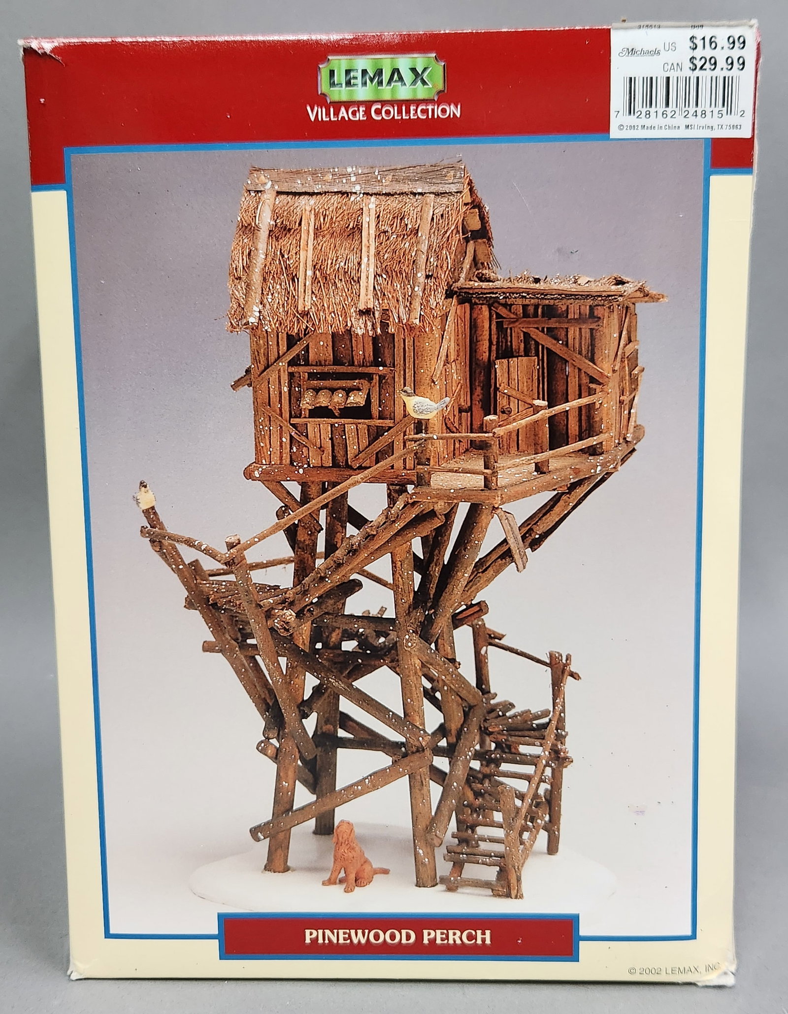 Lemax Pinewood Perch Treehouse - 10