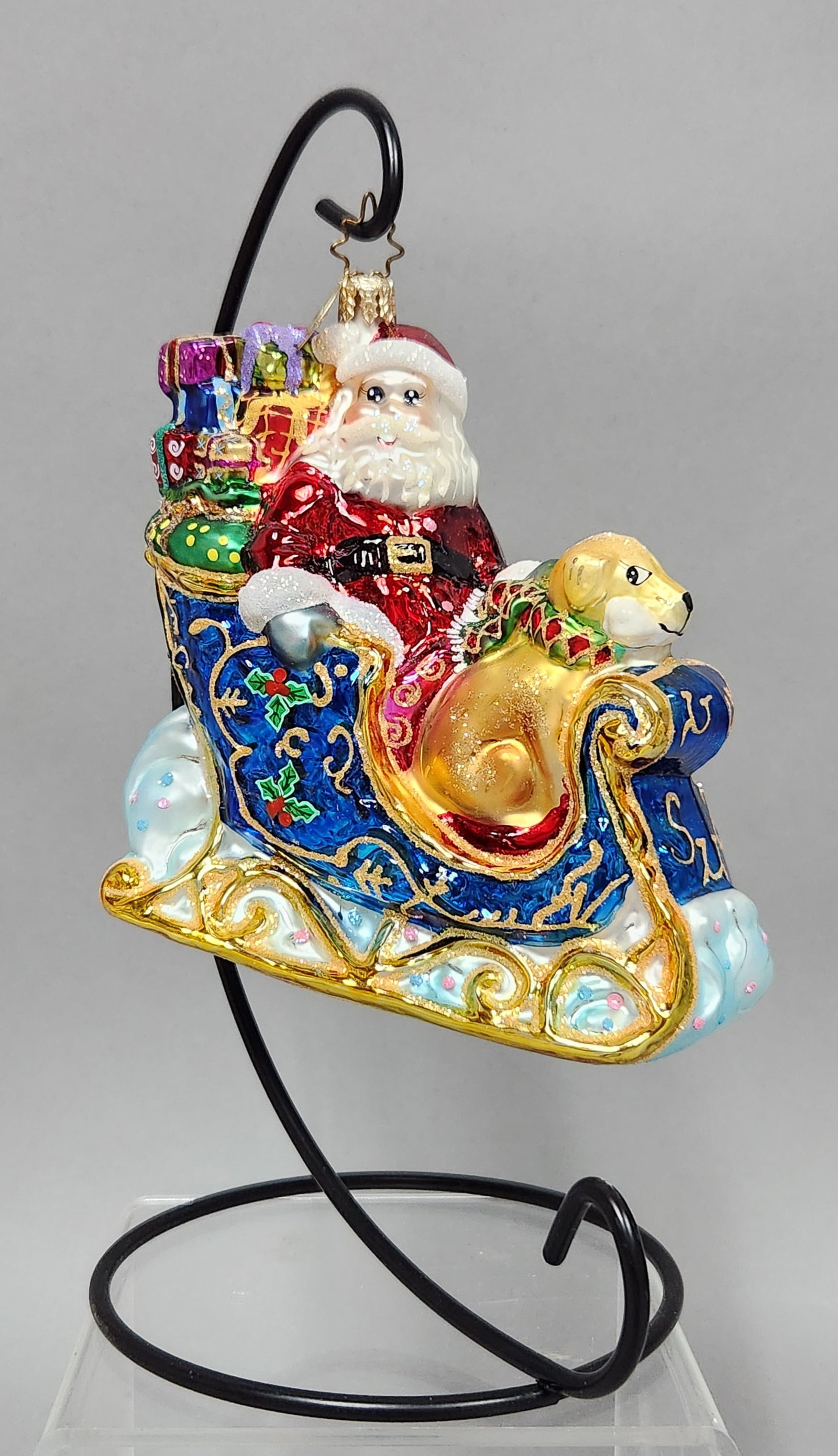 Radko Special Delivery Santa Sleigh (1 of 5)