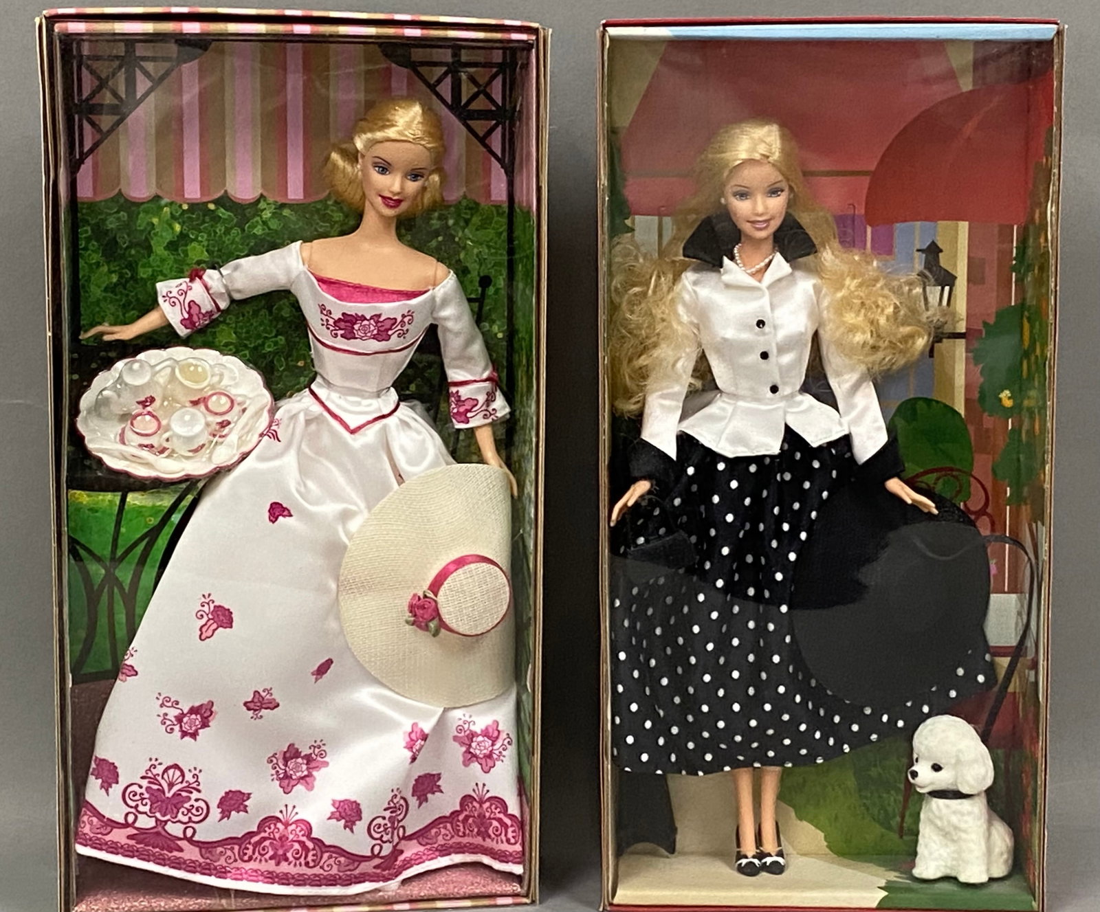 Mattel Victorian Tea & Talk of Town Barbies (1 of 5)
