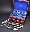 Reed & Barton Sterling Flatware Set in the Florentine