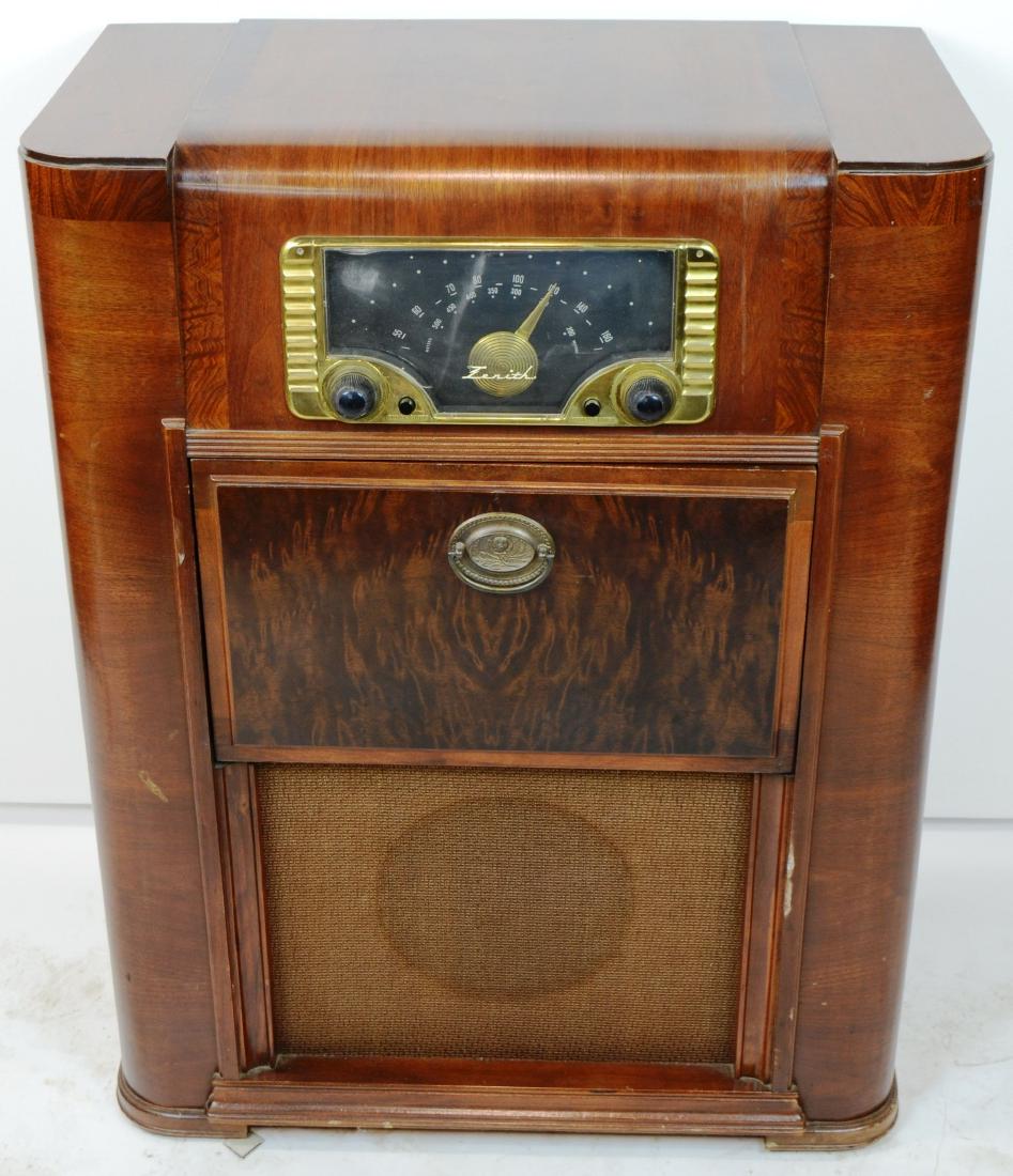 Antique Zenith Radio Floor Model Console 6 R 087 Apr 07 2018