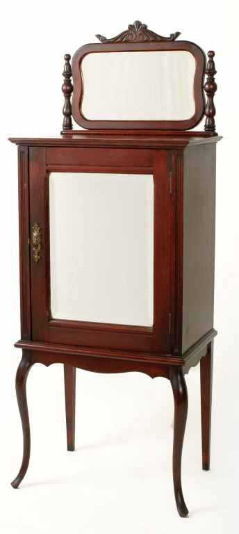 Antique Victorian Record / Sheet Music Cabinet - Antique Victorian Record / Sheet Music Cabinet