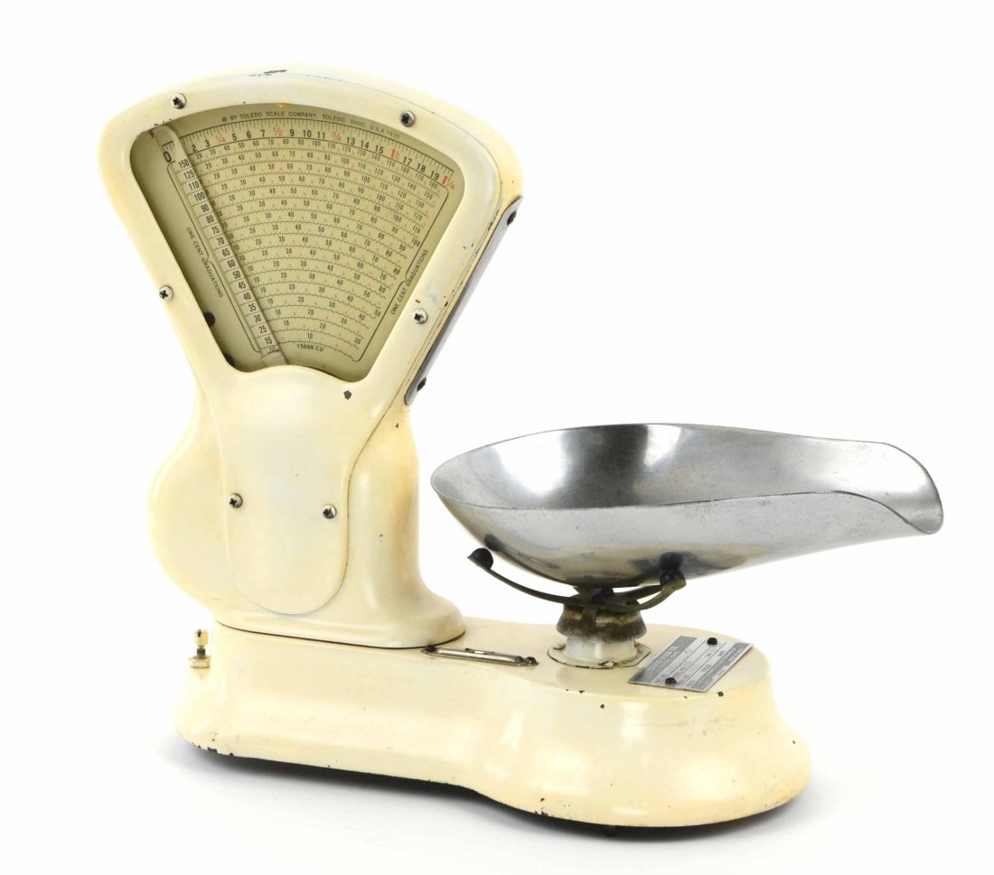 Toledo Model 405 One Cent Candy / Tobacco Counter Scale (1 of 9)