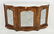 Antique Burled Wood Sideboard w/ White Marble Top