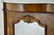 Antique Burled Wood Sideboard w/ White Marble Top - 7