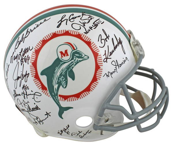 DeVante Parker Signed Dolphins Mini Helmet (JSA COA) Miami's #1