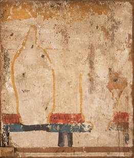 Brixner Maler/Pittore Bressanone um 1490 / Umkreis von Hans Klocker: GeiÃŸelung Christi, um 1490;Tempera auf Holz, 103 x 86 cm, restauriert, kleine Retuschen, leichte Farbabsplitterungen, gerahmt Auf der RÃ¼ckseite Malereireste Provenienz: Bozner Privatsammlung Her