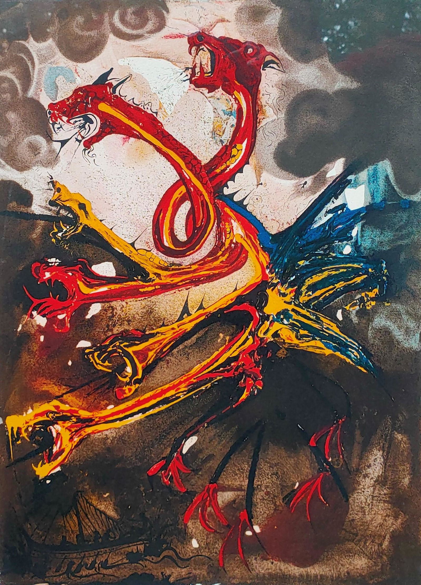 Les Hydres (The Hydras) Salvador Dali (1 of 5)