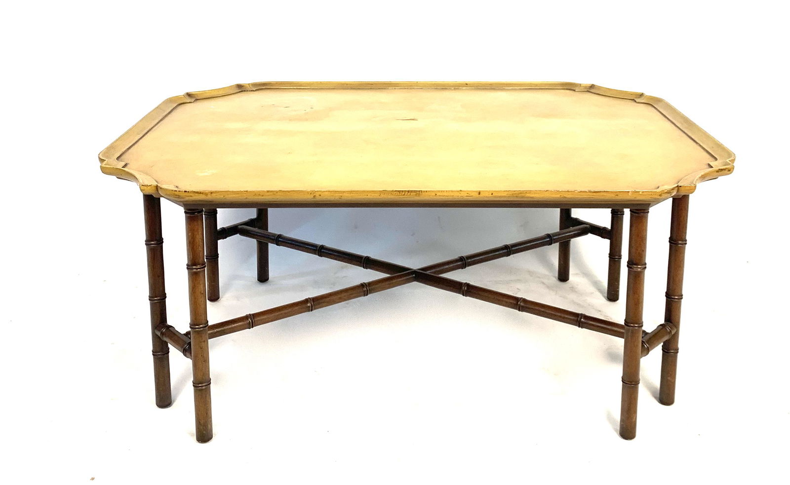 Kittinger Buffalo Bamboo Cocktail Table (1 of 2)