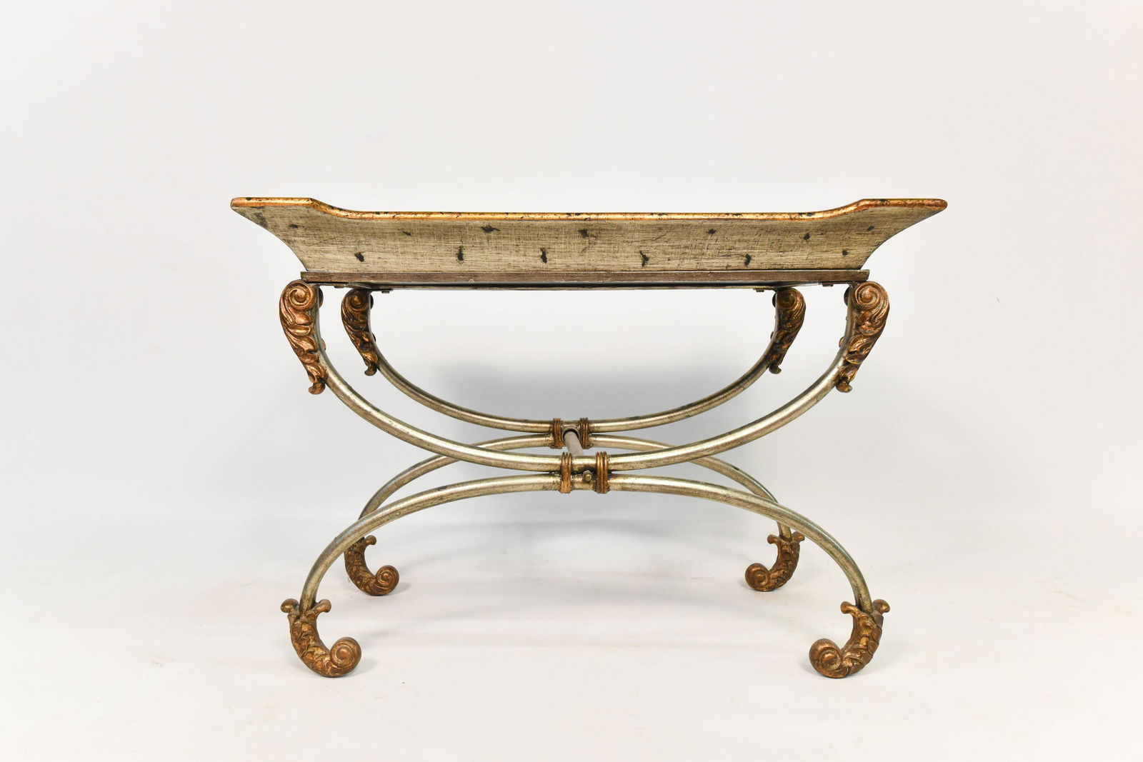 Gilded Heritage Style Hand Painted Cocktail Table (1 of 5)