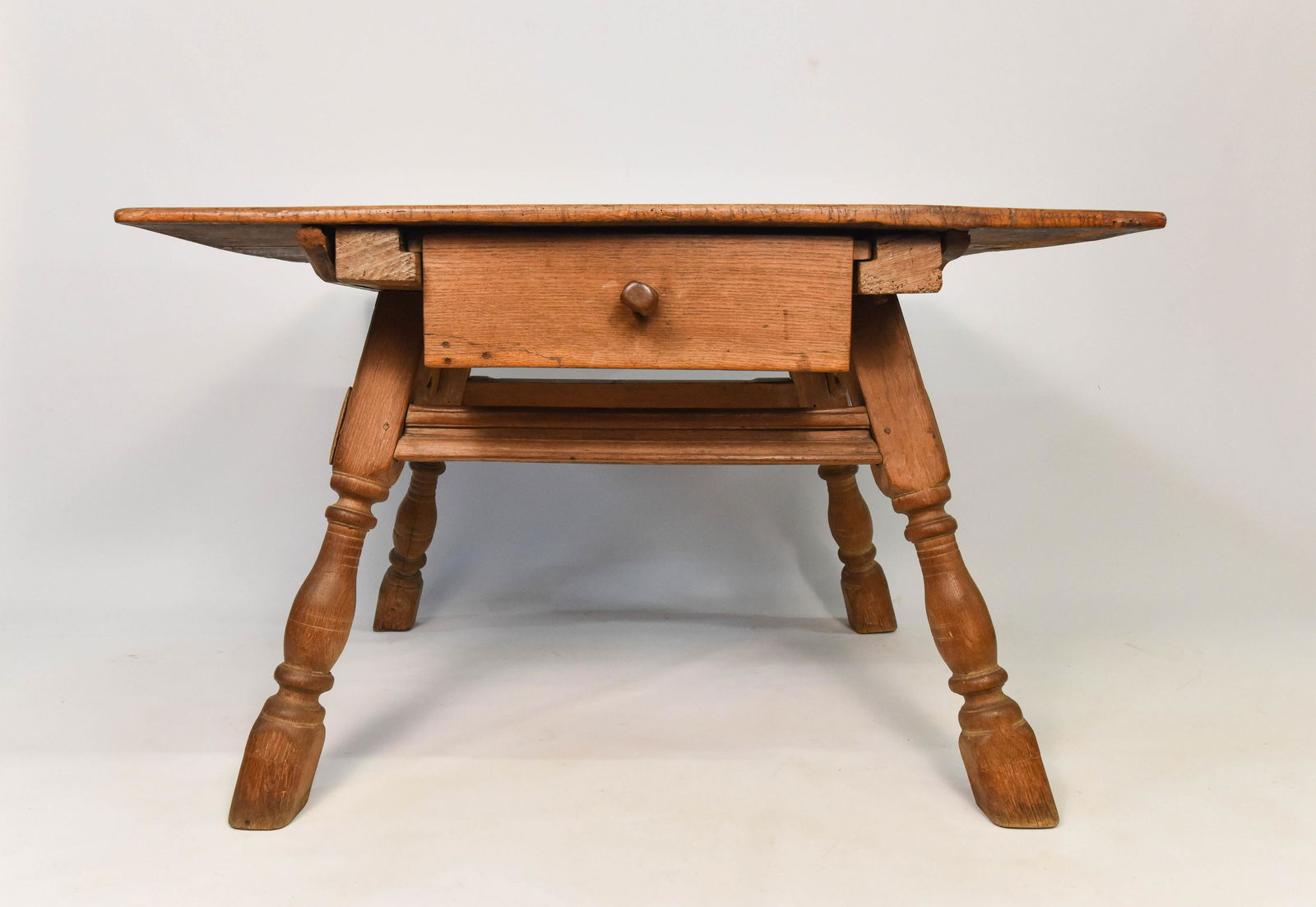 Antique 19th Century Continental Splay Pub Tavern Table (1 of 6)