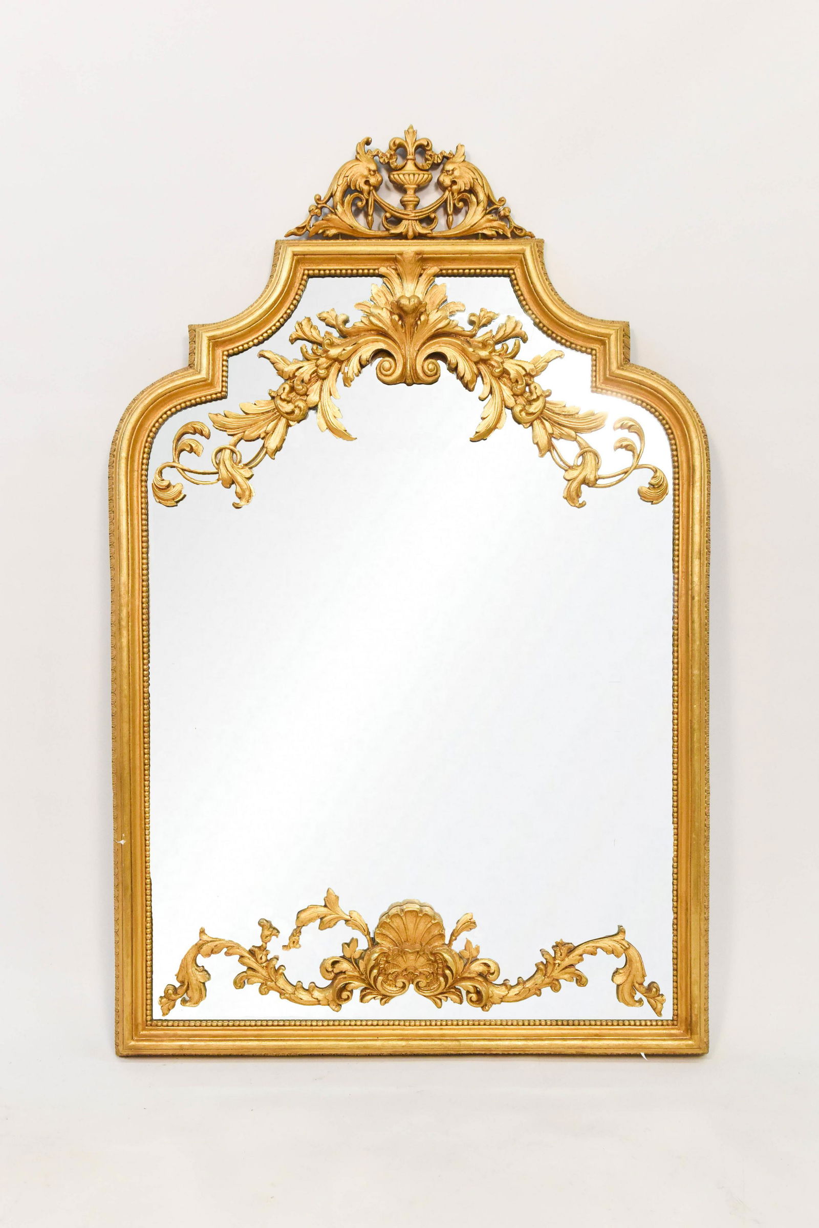 Ornate Venetian Style Gilt Wood Mirror (1 of 4)