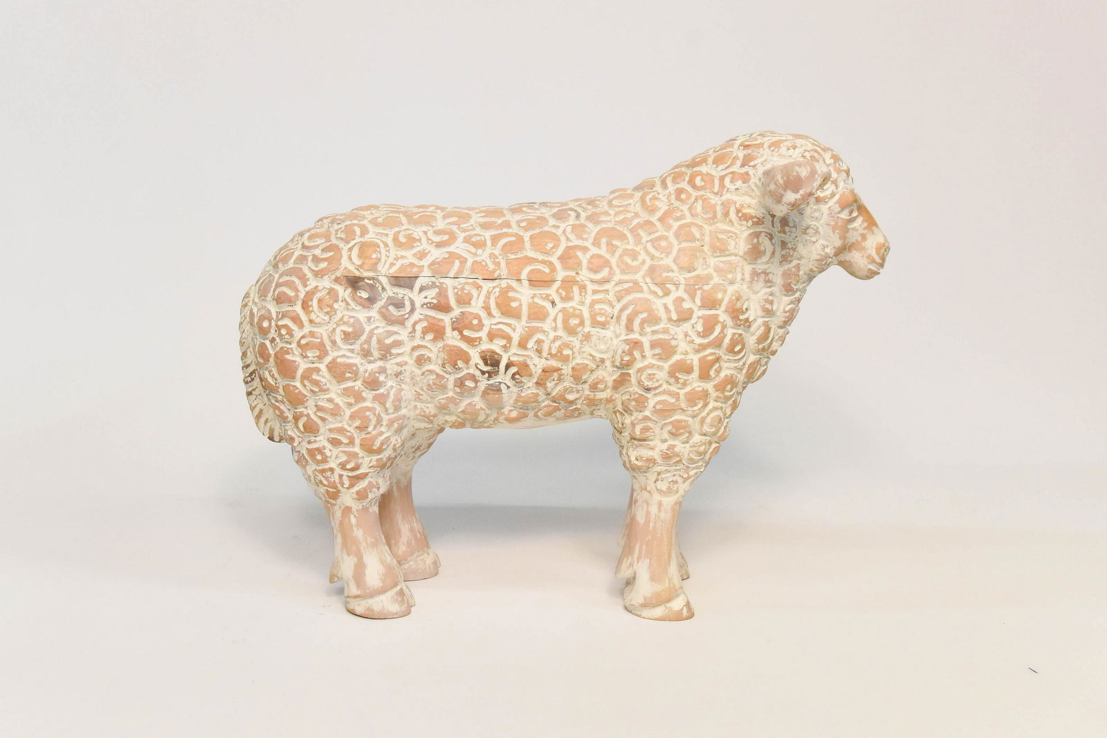 Decorative Wood Sheep (1 of 4)