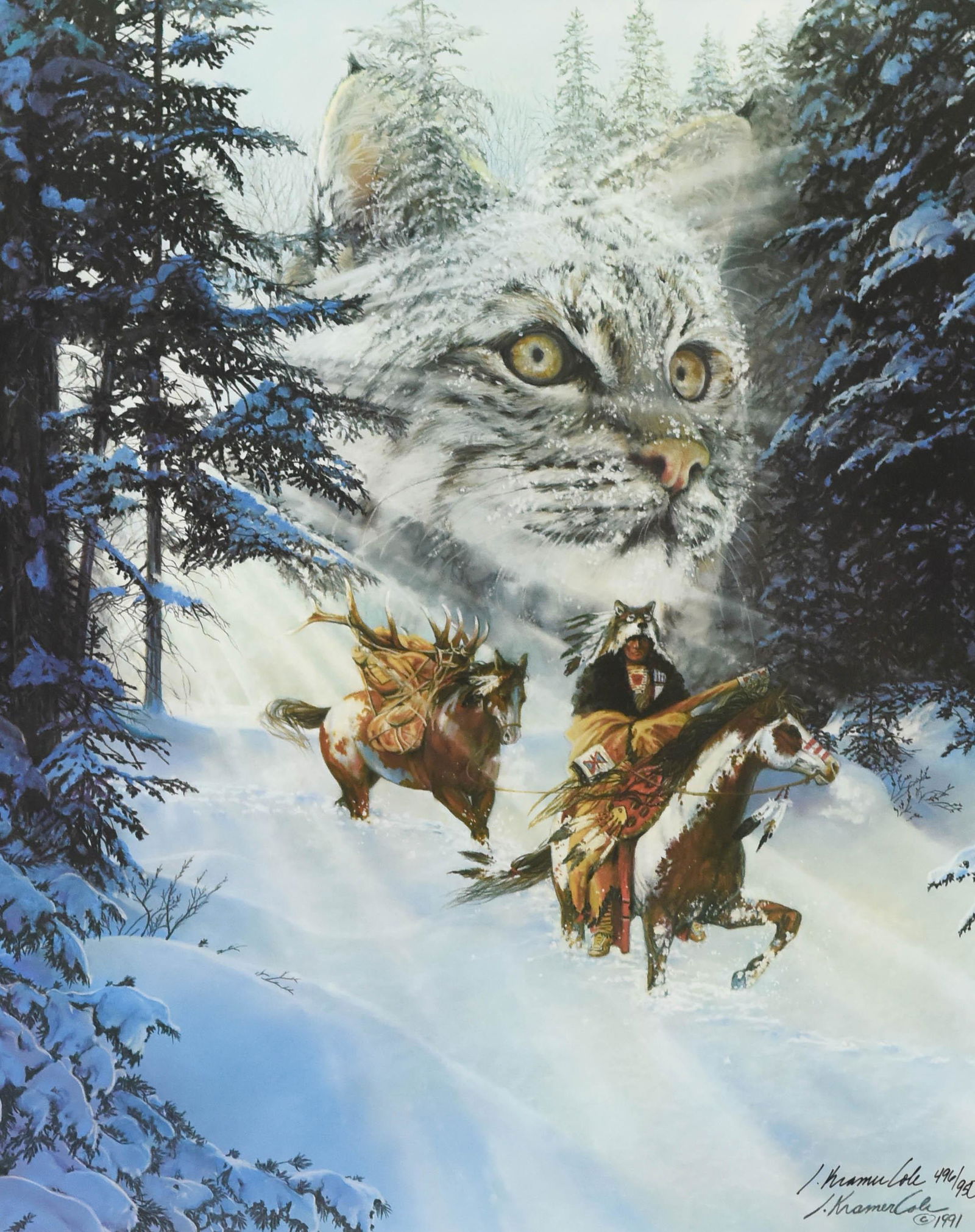 Julia Kramer Cole Signed Limited Edition Print (1 of 4)