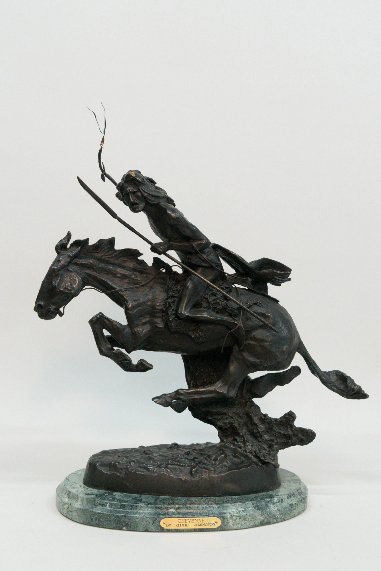 Frederic Remington Bronze Cast Sculpture “ (1 of 8)
