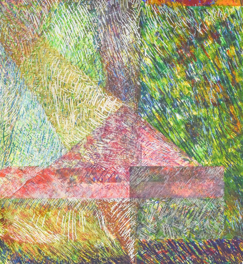 Sam Gilliam Abstract Screen Print Pencil Signed (1 of 7)