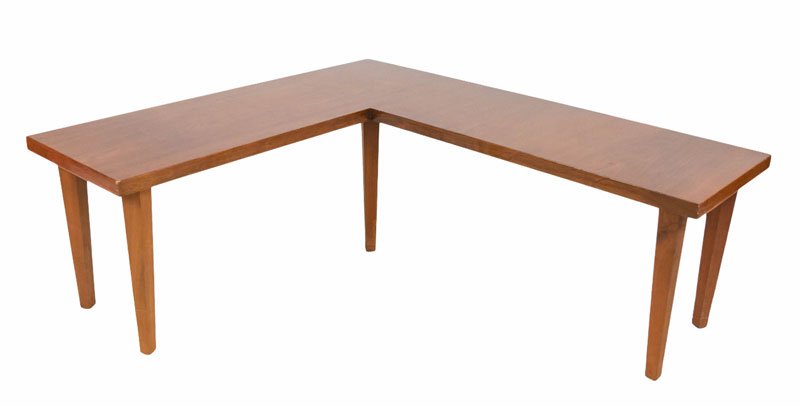 Danish Modern Tete a Tete bench. (1 of 8)