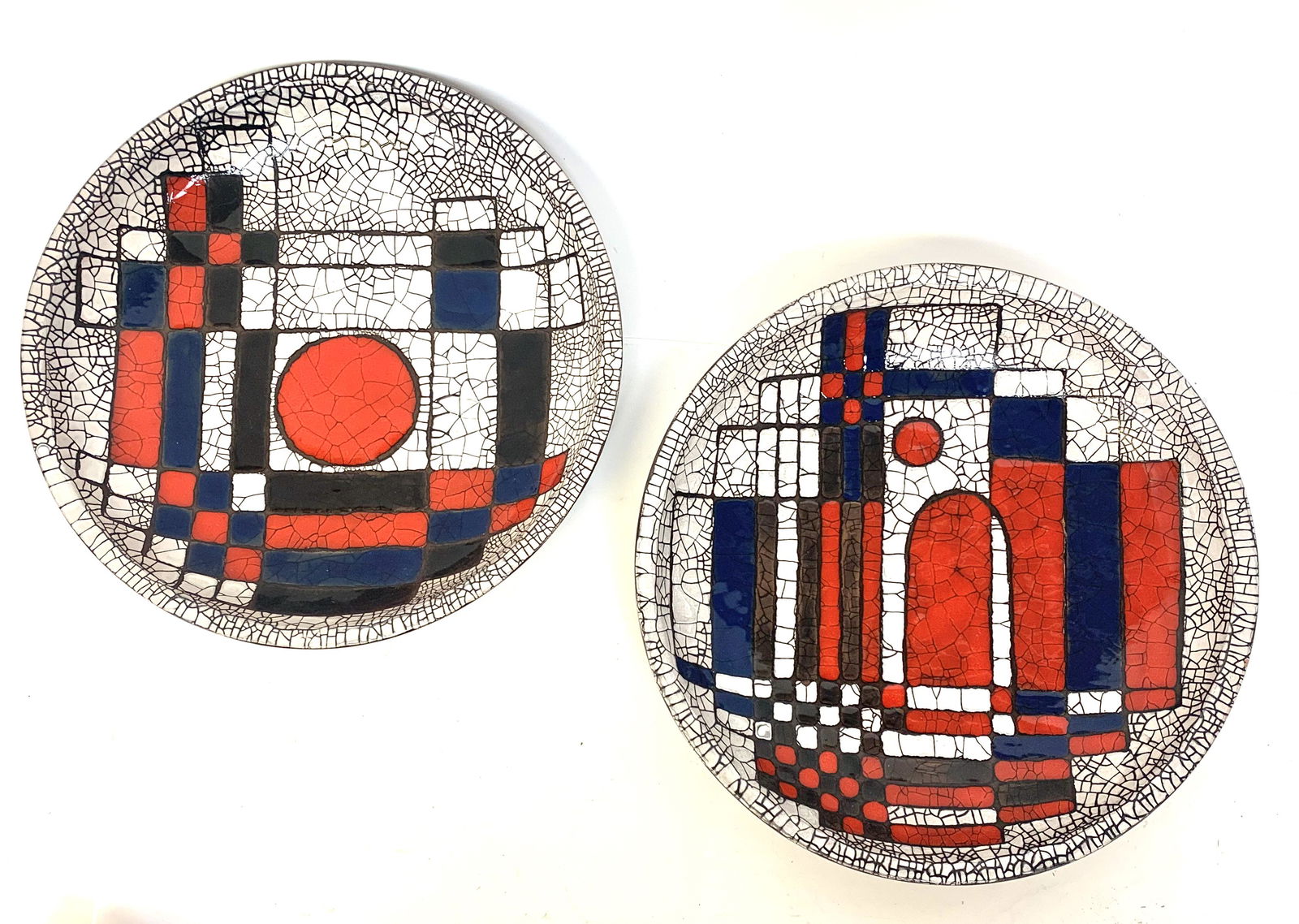 Zsuri Szam Studio Art Pottery Charger Bowls (1 of 4)