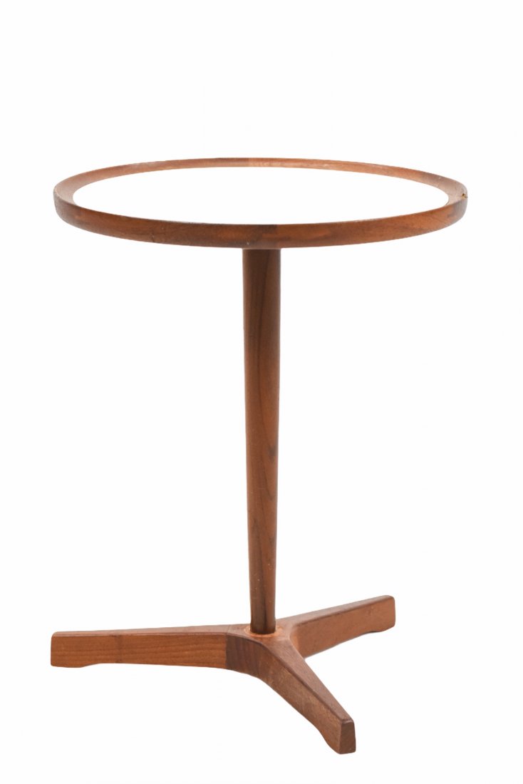 Hans C. Andersen Laminate and Teak Side Table (1 of 7)