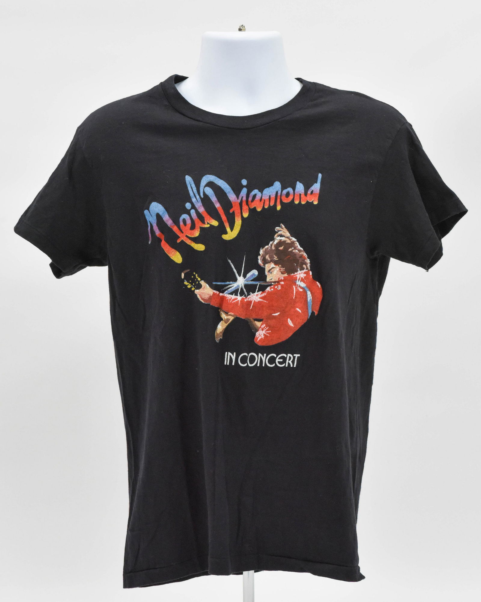 Original Vintage Neil Diamond Concert Tour T-Shirt (1 of 3)