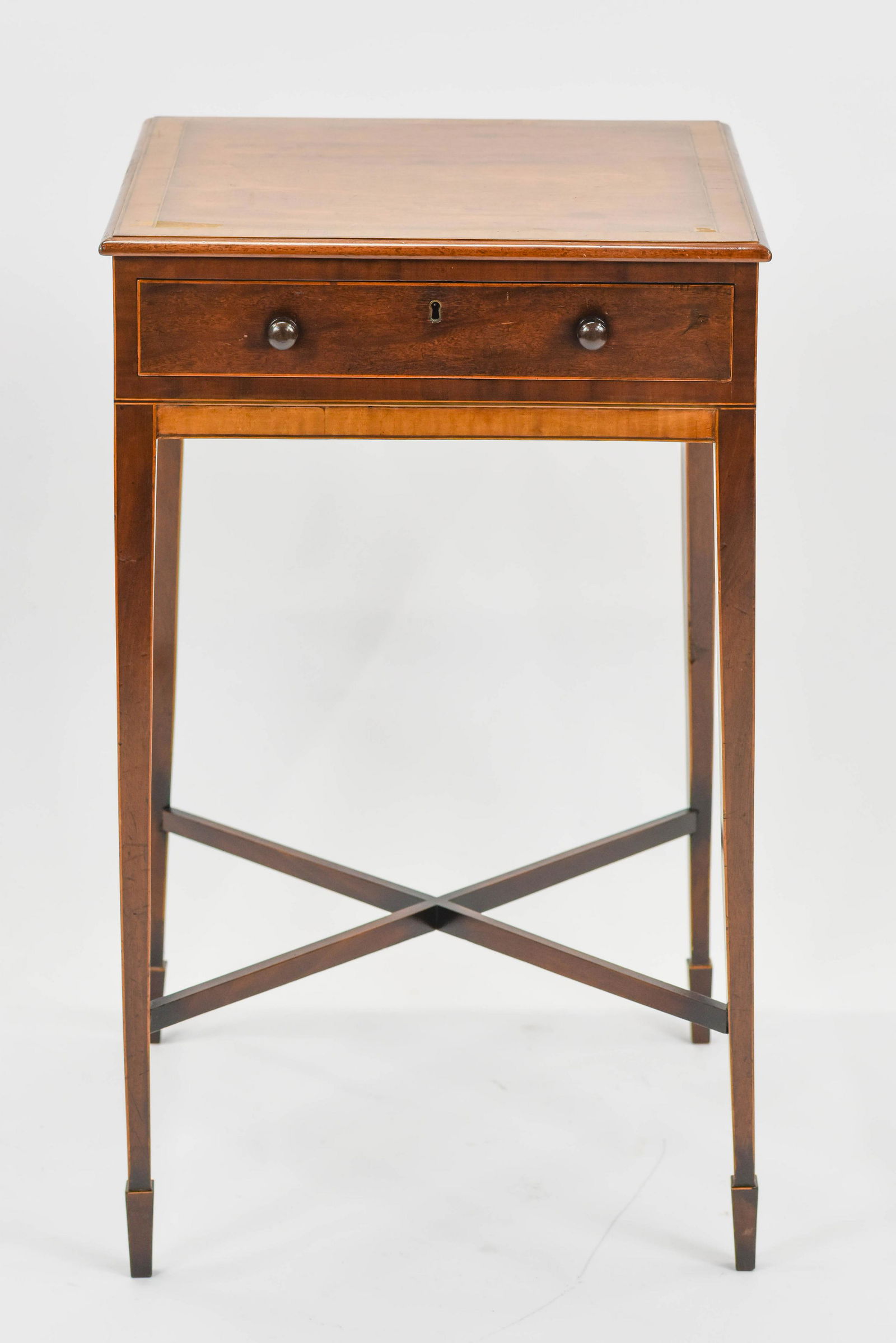 Rare Antique Mid-19thC Federal Lady's Writing Table (1 of 10)