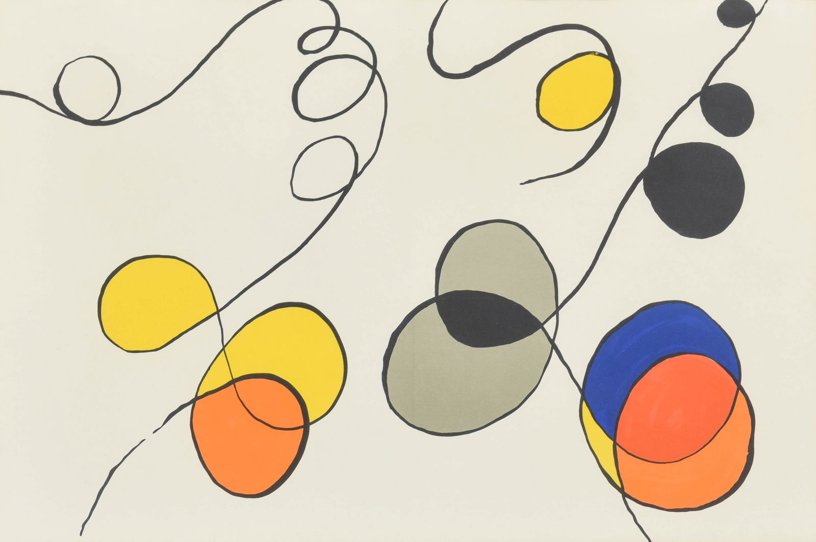 Original Alexander Calder Print: Stabiles and Circles (1 of 4)