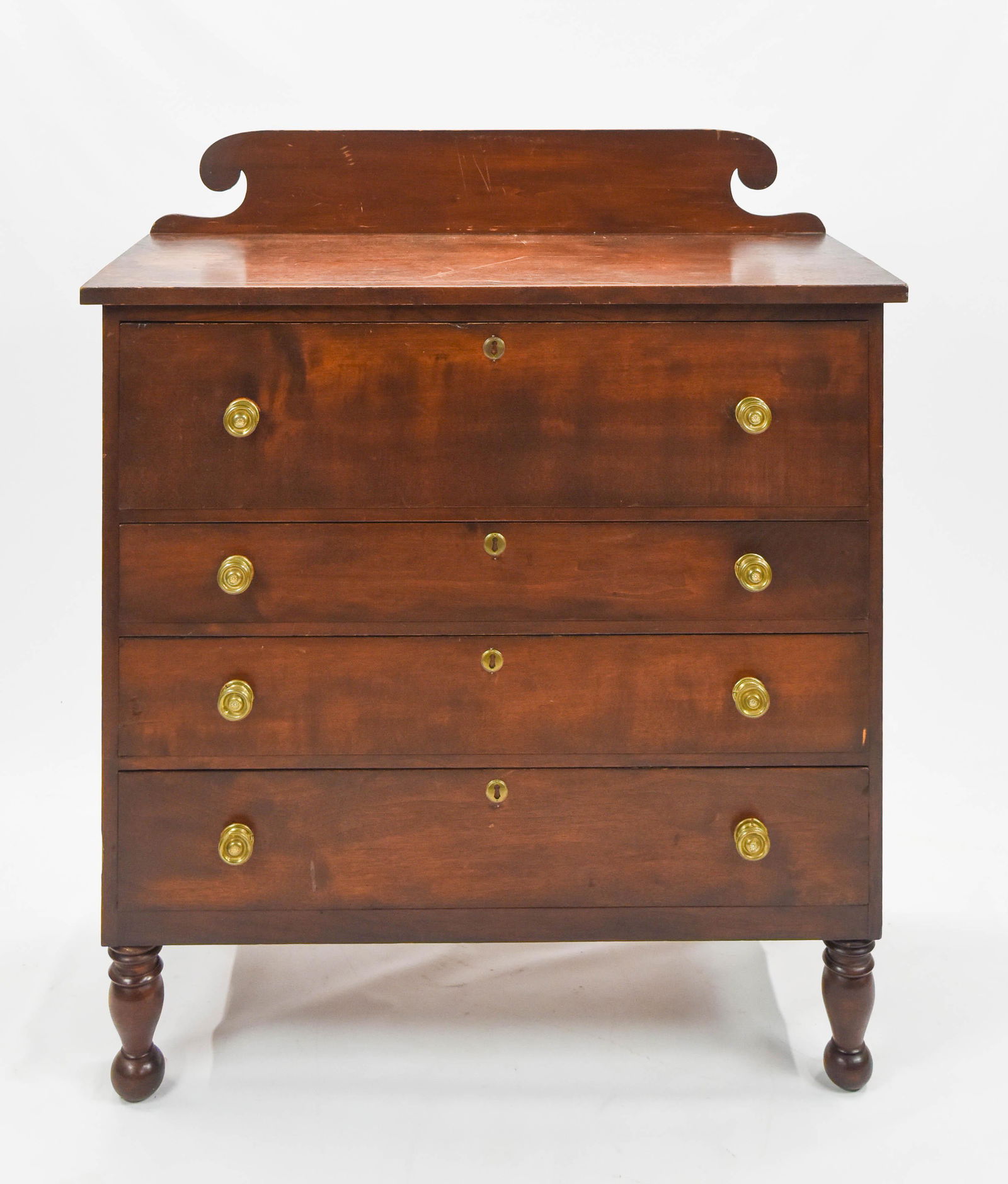 Fine Antique 1840s Victorian Chest of Drawers (1 of 9)