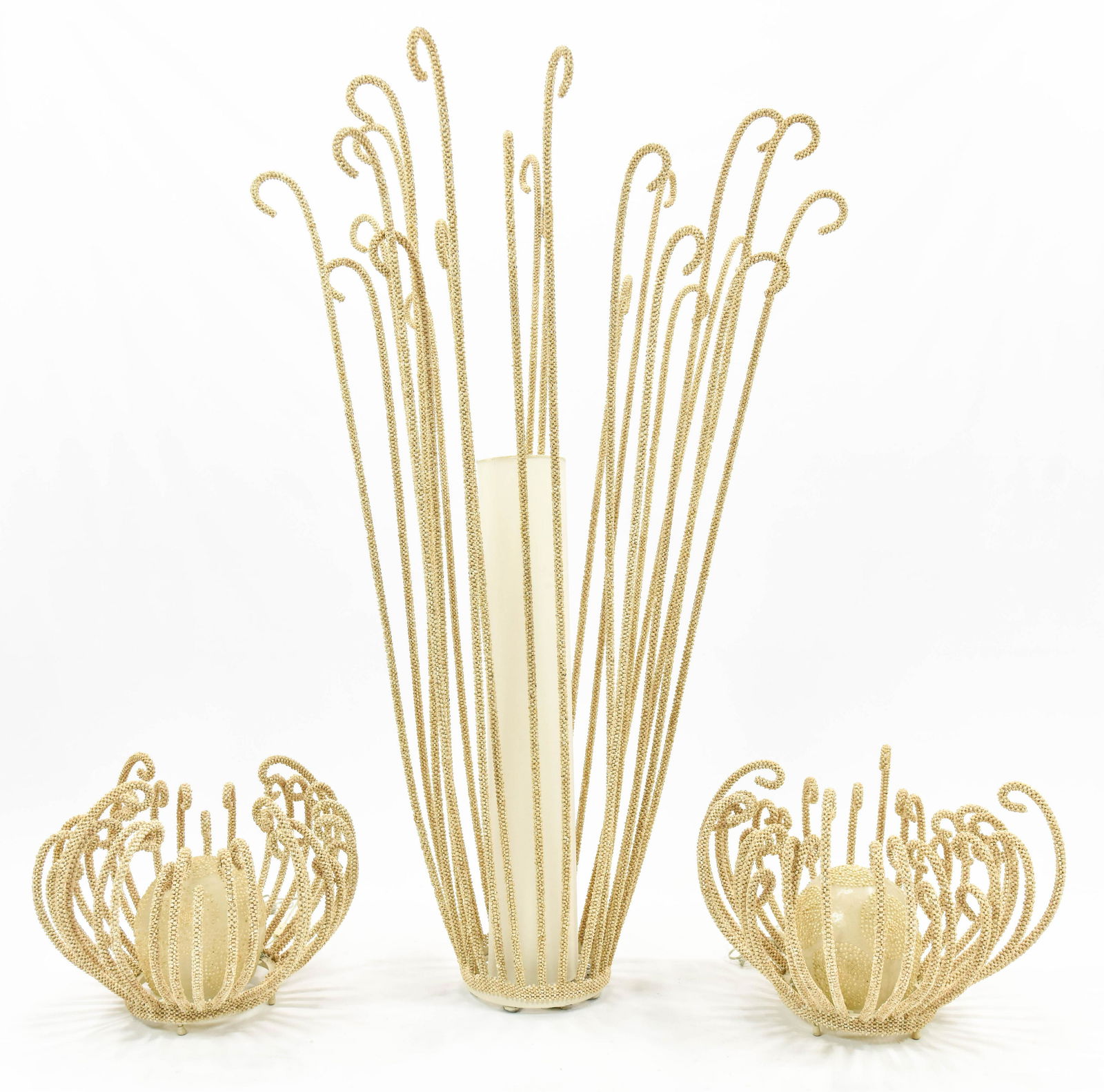 Octopus Style Shell Floor Lamps (1 of 11)