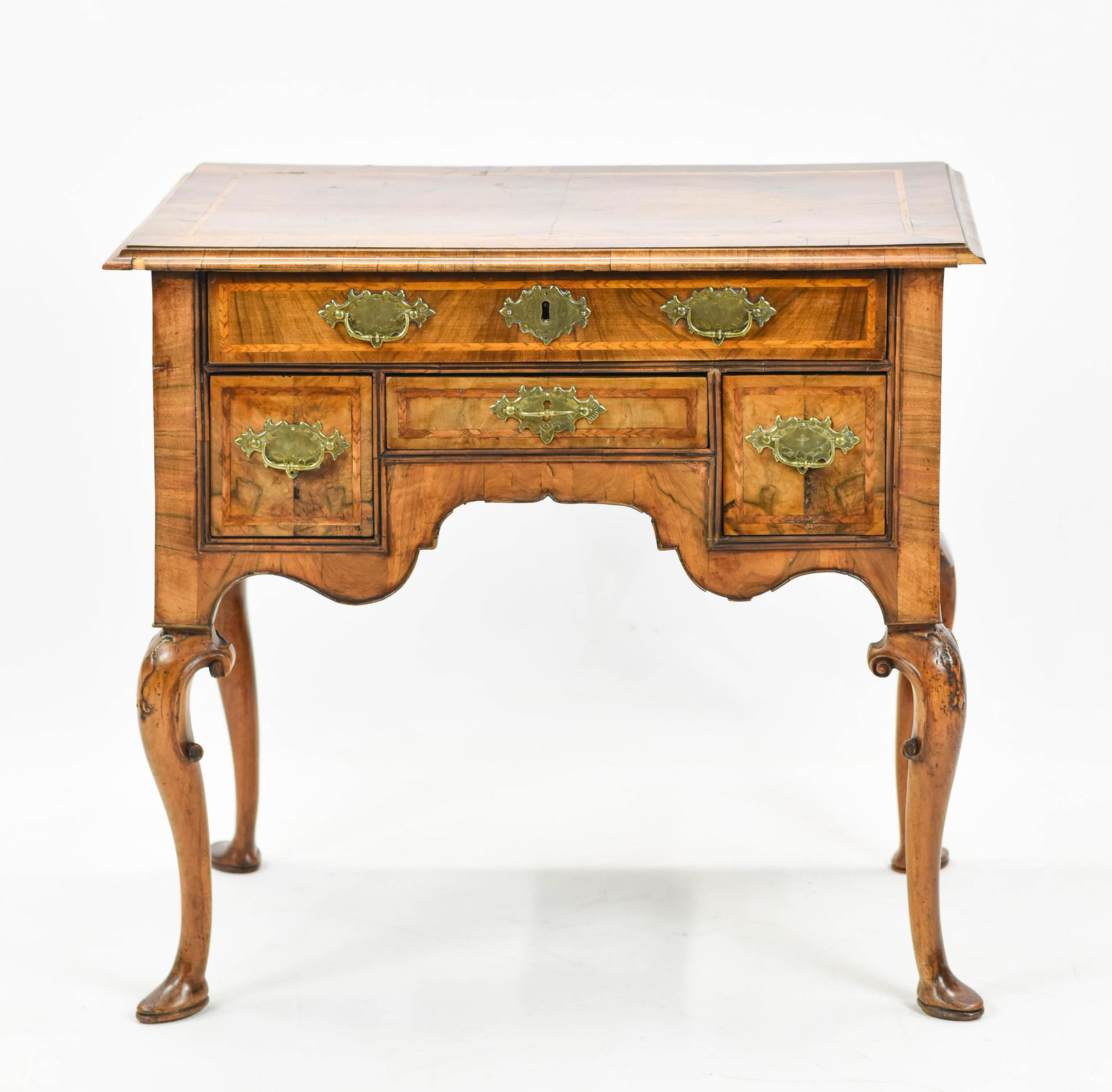 Fine Antique Queen Anne Four Drawer Console Table (1 of 11)