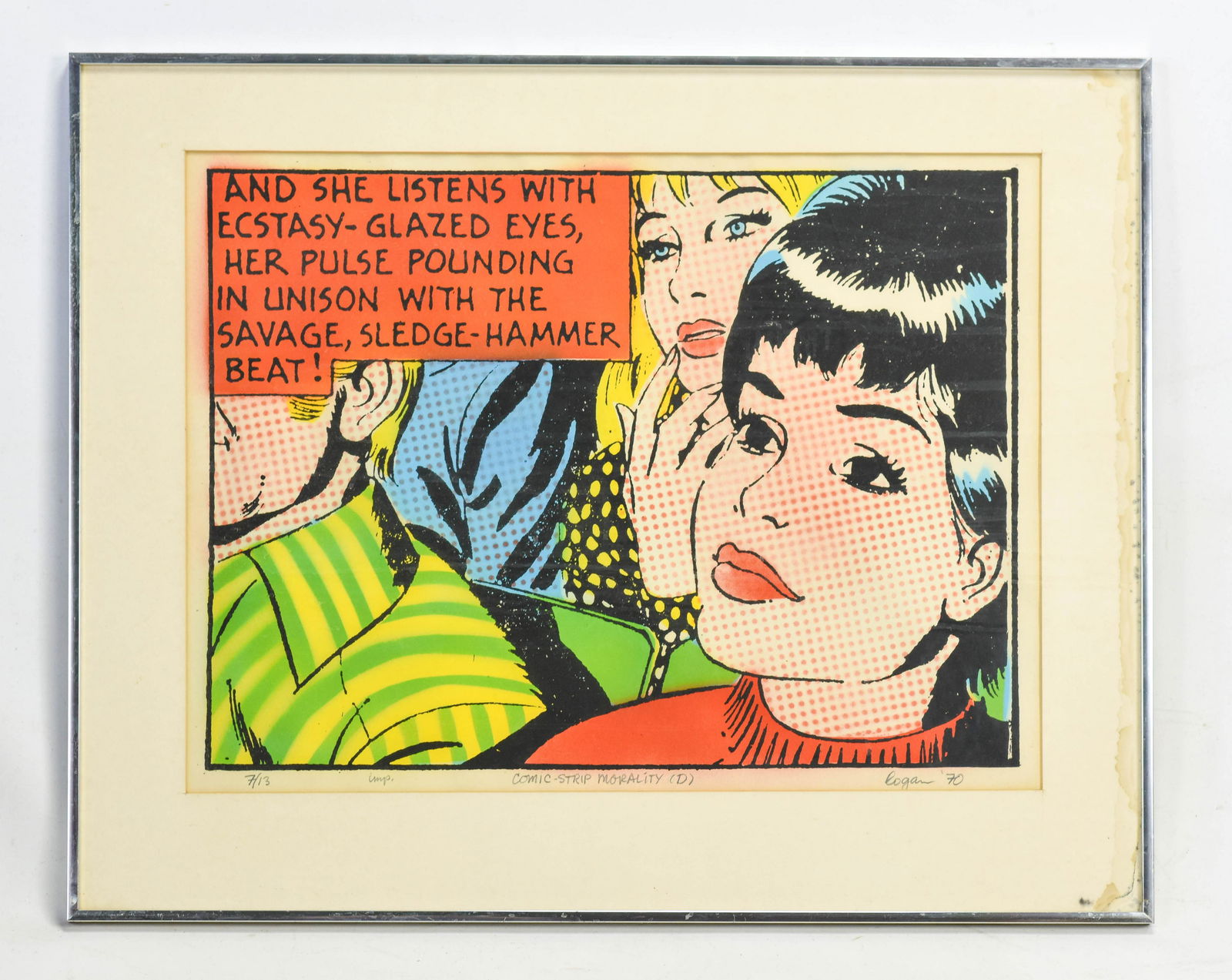 Logan, Ralph. COMIC STRIP MORALITY (E) 1970 (1 of 7)