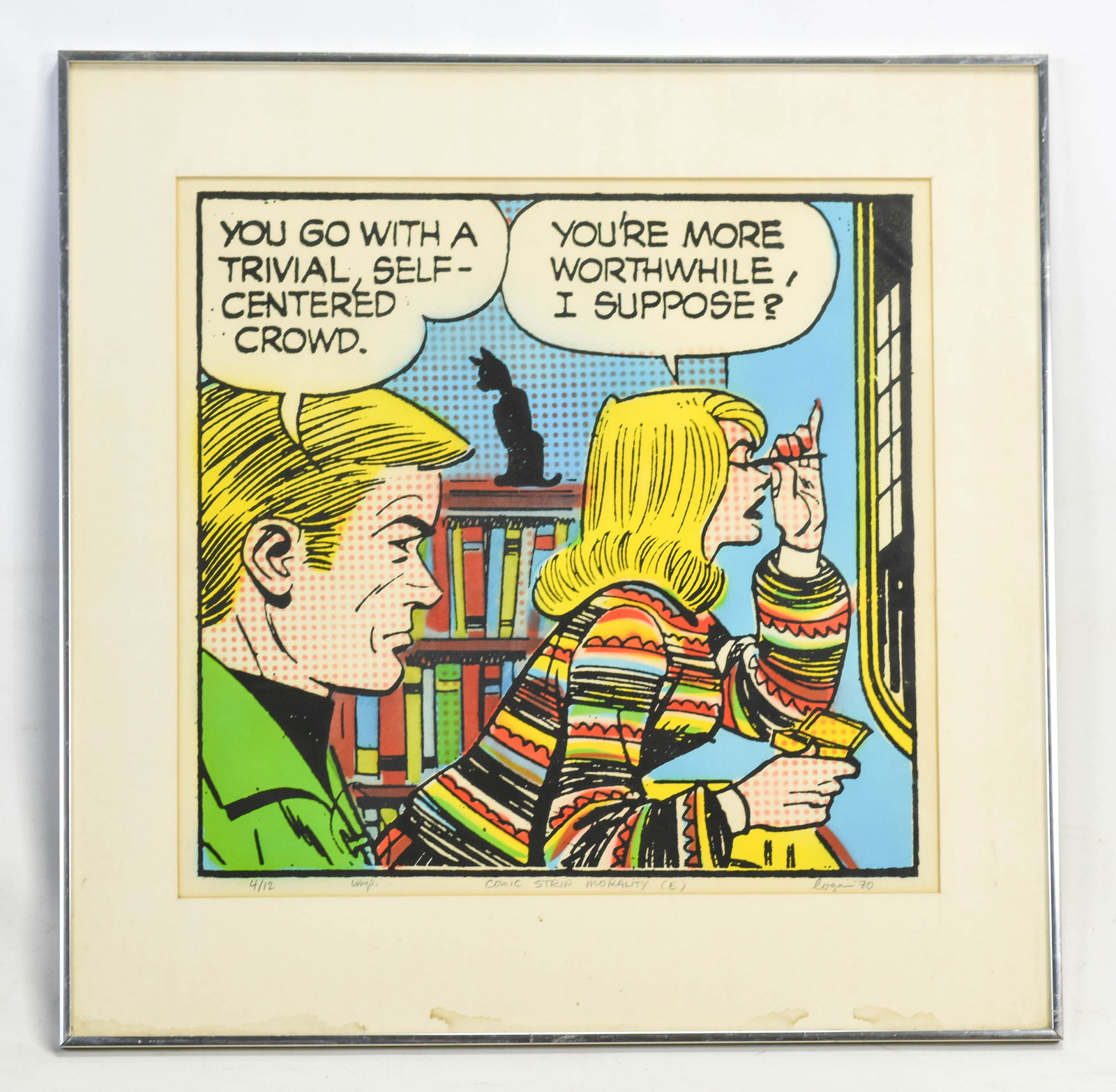 Logan, Ralph. COMIC STRIP MORALITY (D) 1970 (1 of 6)