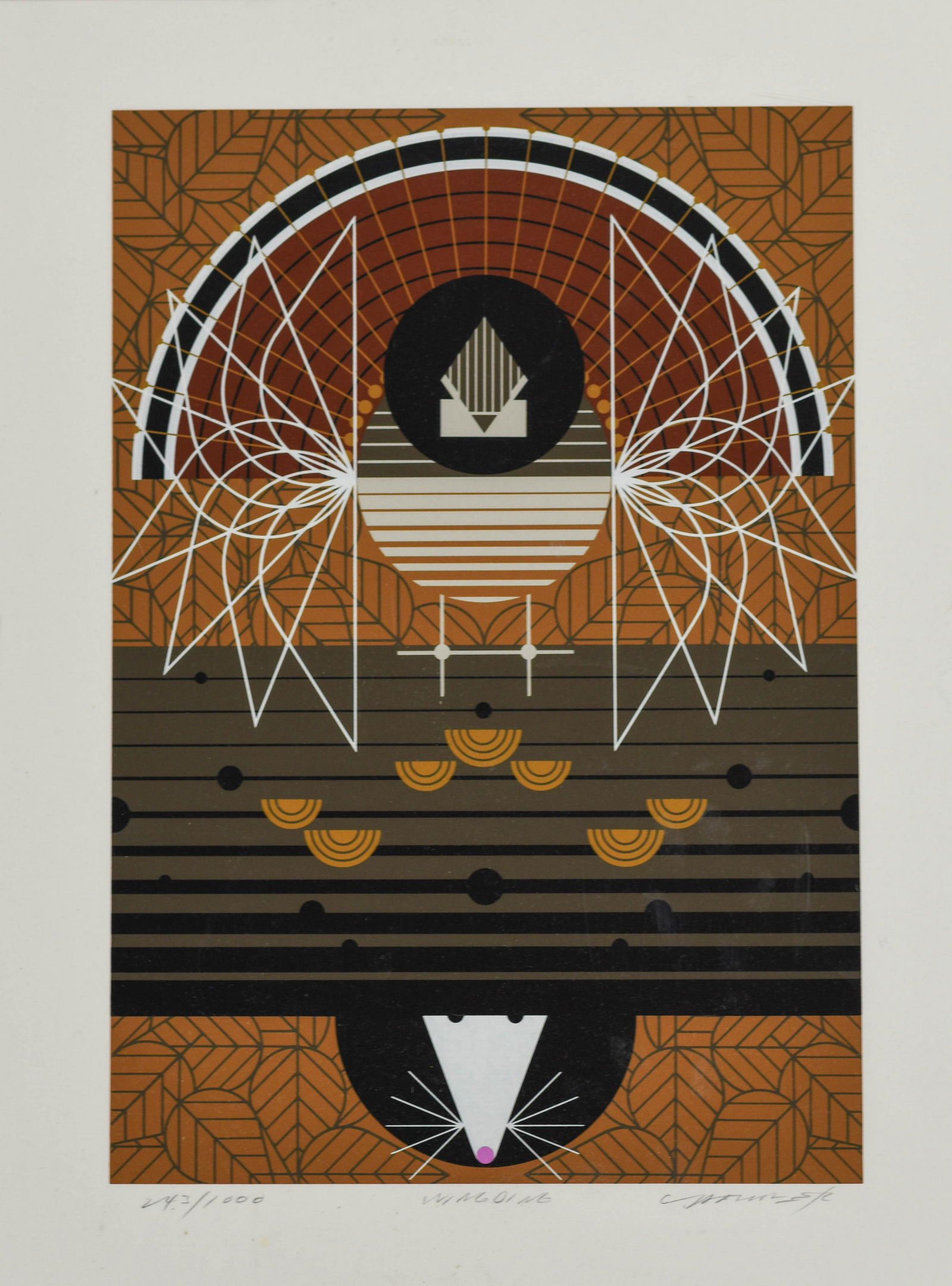 Harper, Charles "Wingding" 1985 Serigraph Print (1 of 5)