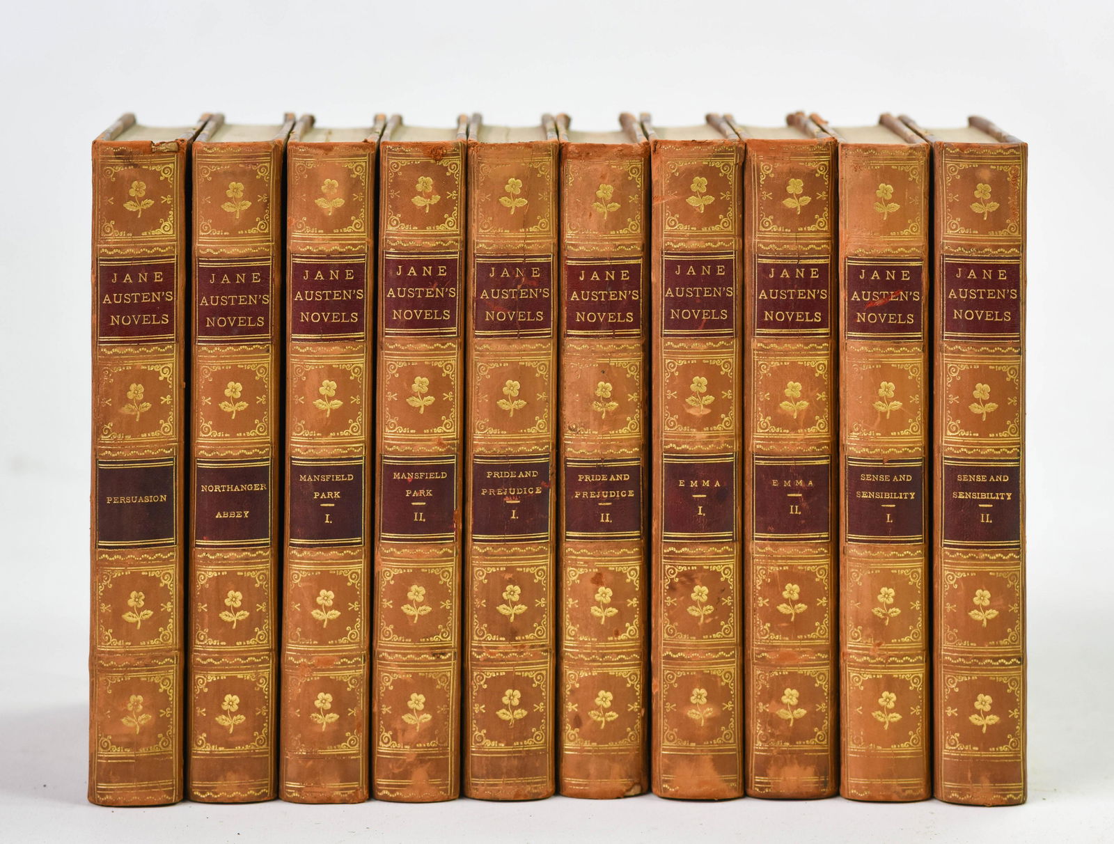 Austen, Jane. Ten Volume Novel Set 1906 (1 of 15)