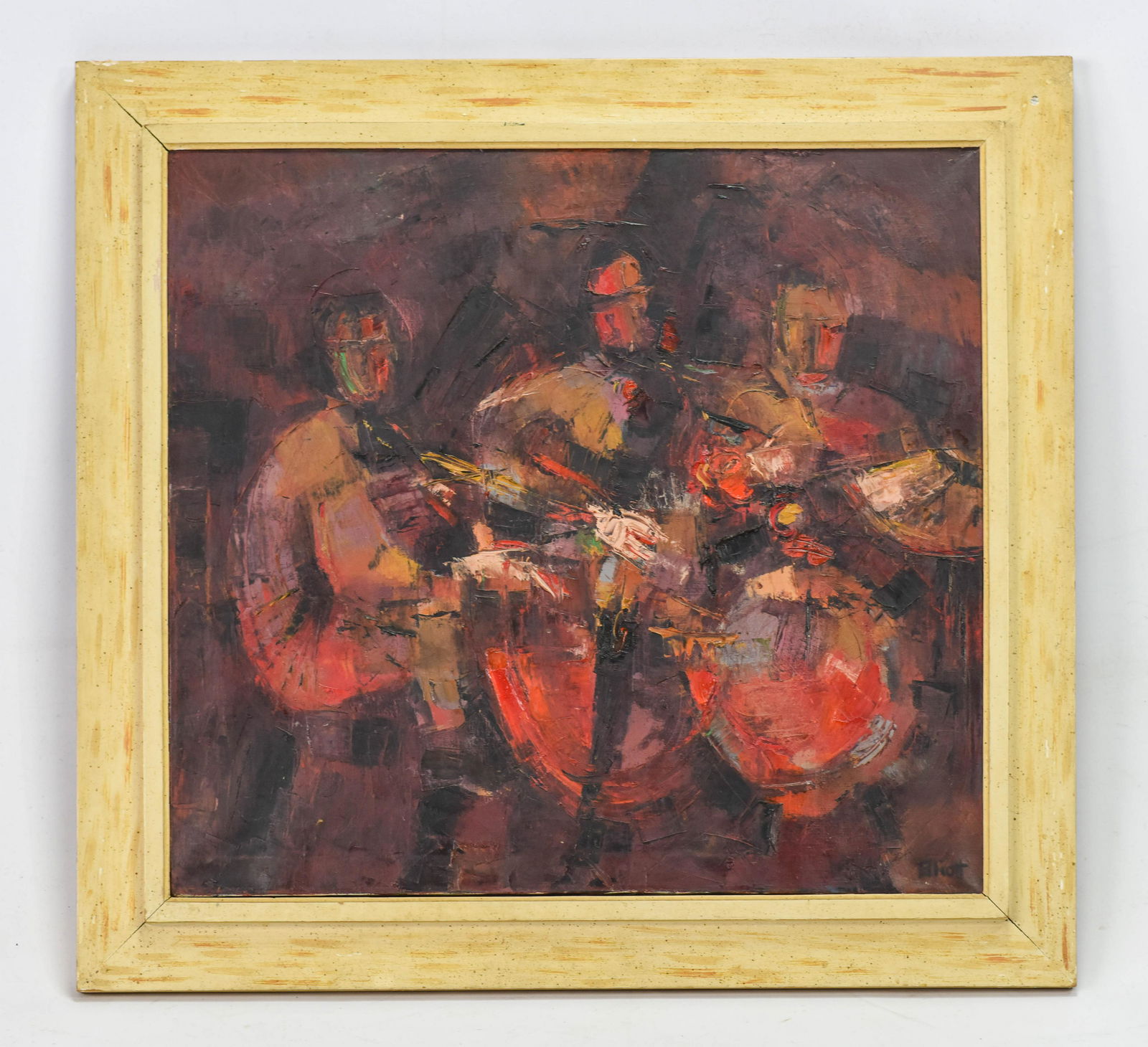 Elliott, Frank "Storyville" Oil Canvas 1958 (1 of 5)