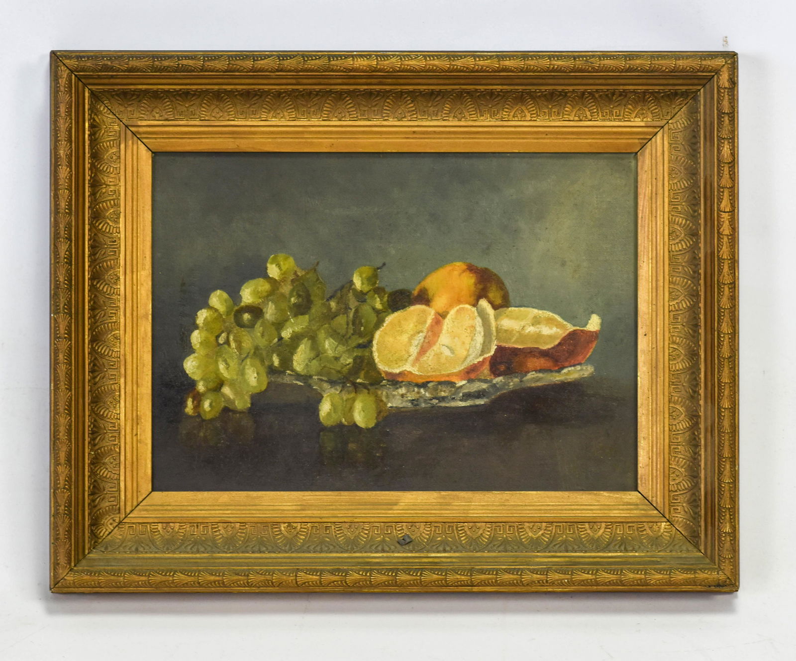 Framed Fruit Still Life Oil on Board (1 of 4)