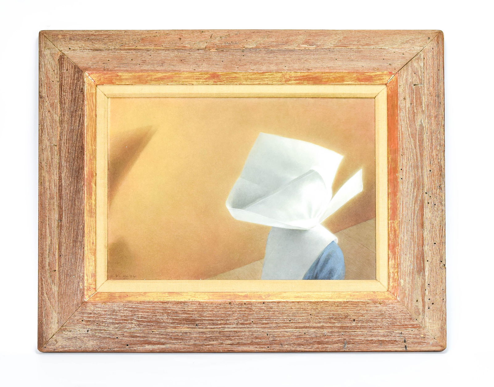 Vickrey, Robert Remsen "Nun #1" Egg Tempera Board (1 of 6)