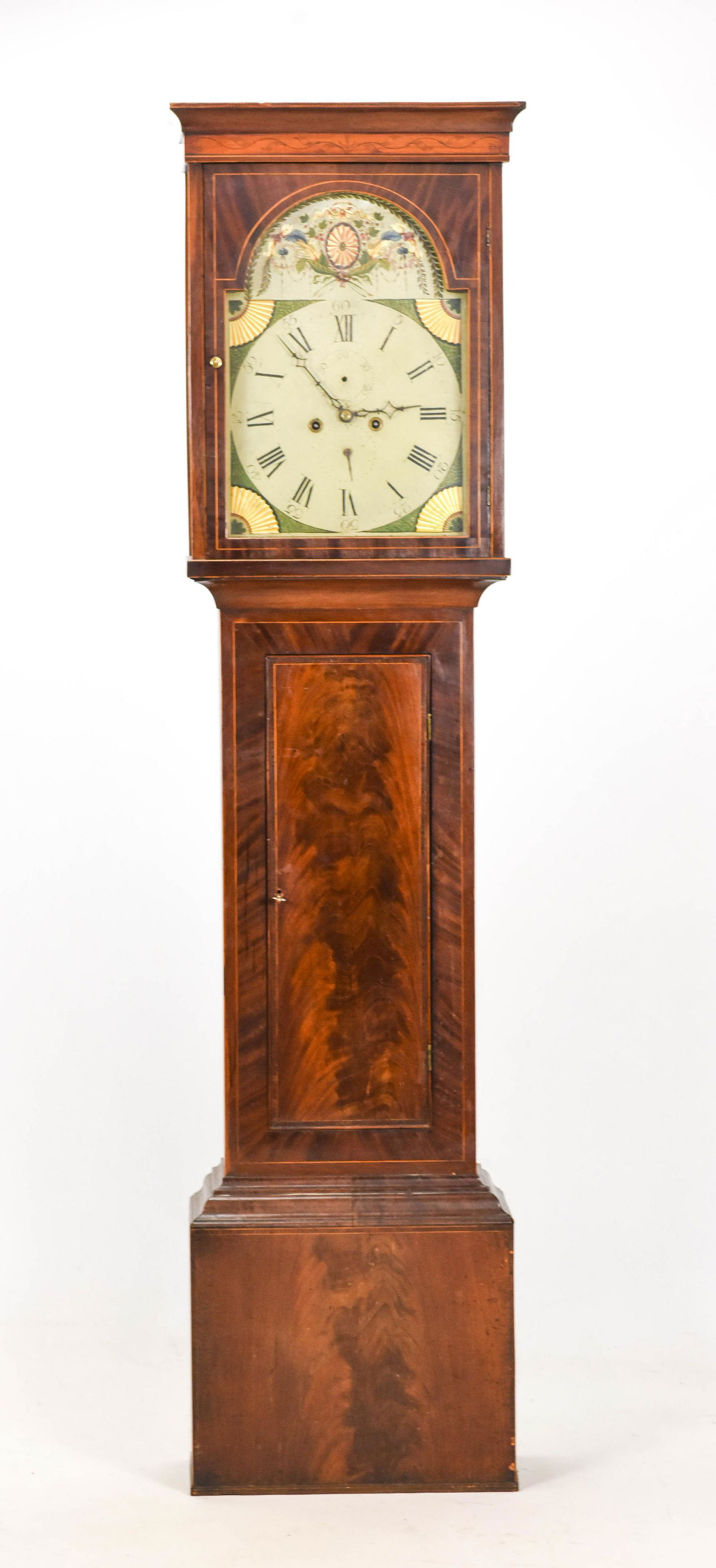 Antique Early 19thC Tall Case Grandfather Clock (1 of 15)