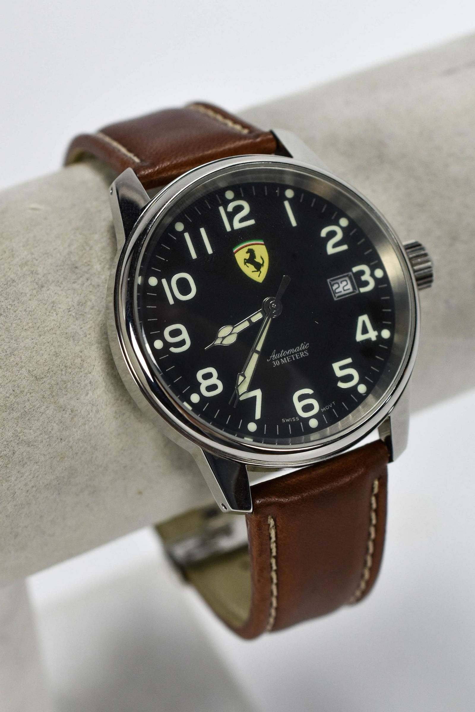 Ferrari Automatic SS Men's Wristwatch 21J Date (1 of 9)