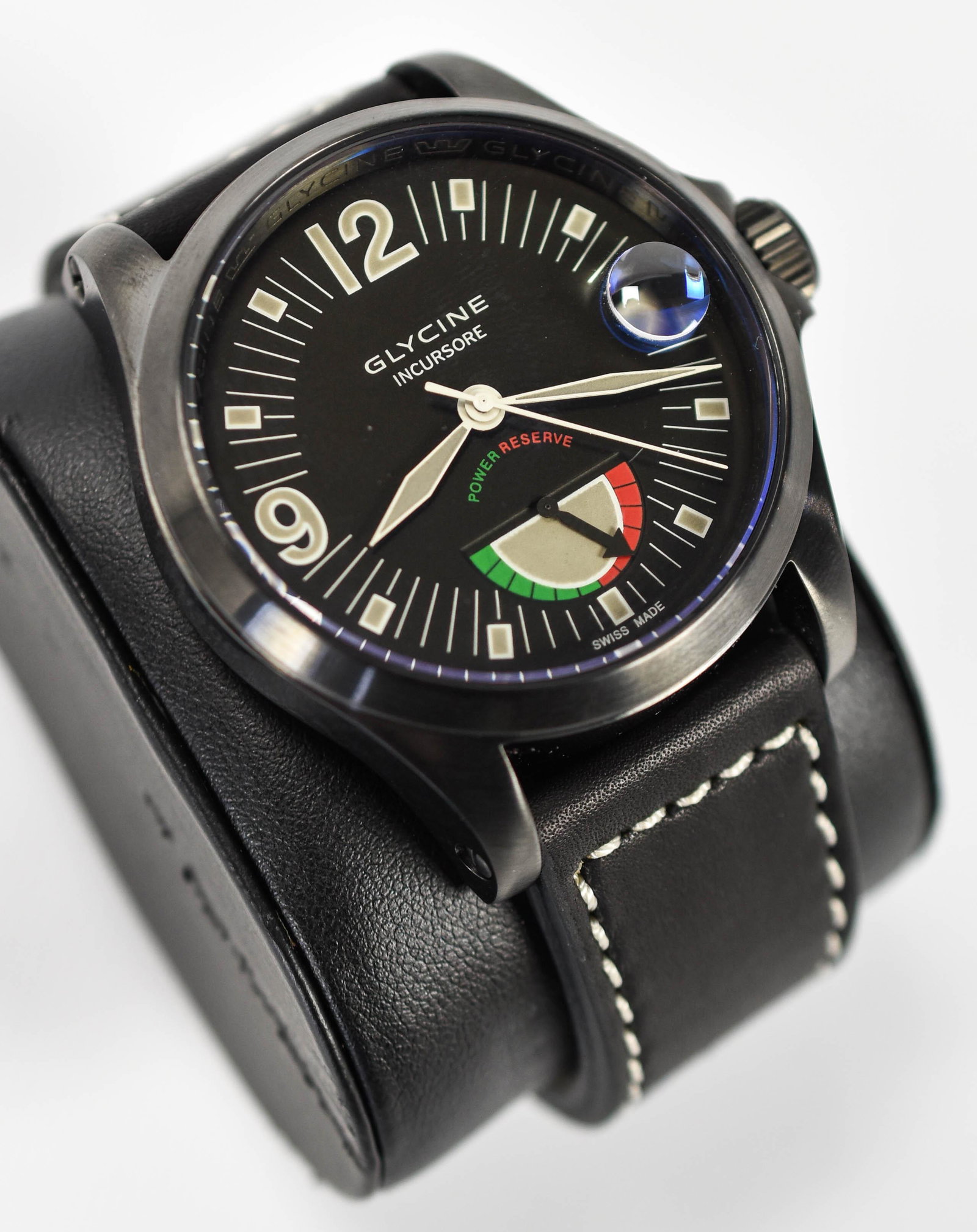 Glycine INCURSORE Power Reserve DLC 3880 LtdEd Watch (1 of 8)