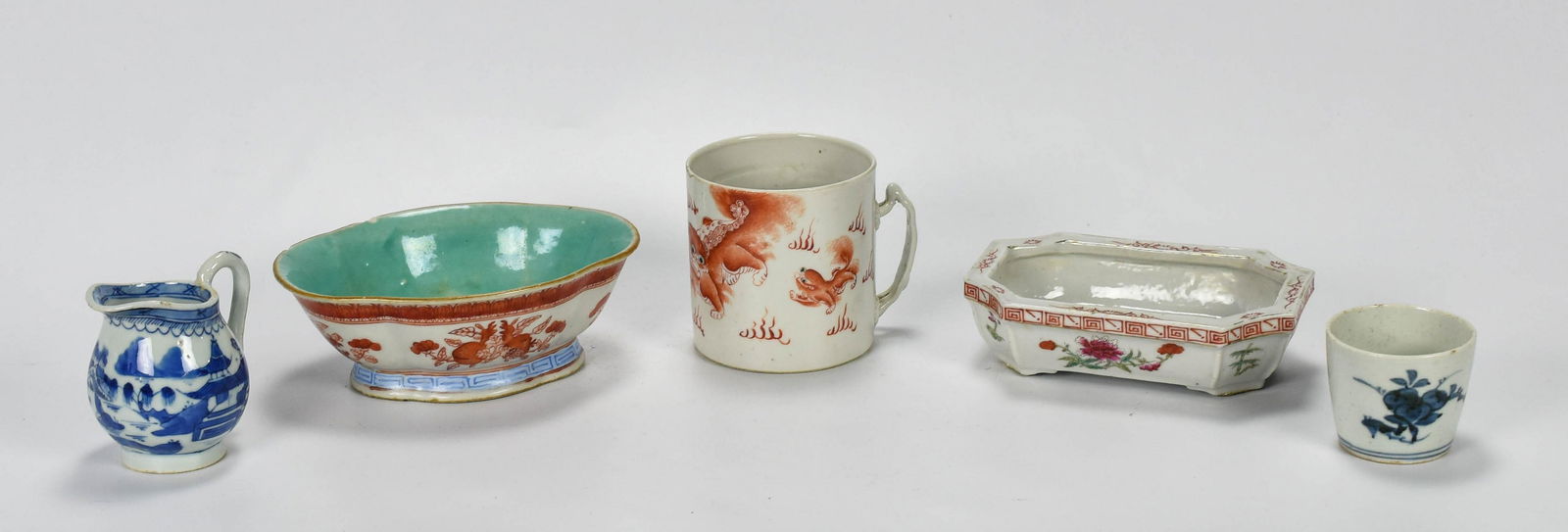 Group of Five Antique Chinese Porcelain Articles (1 of 15)
