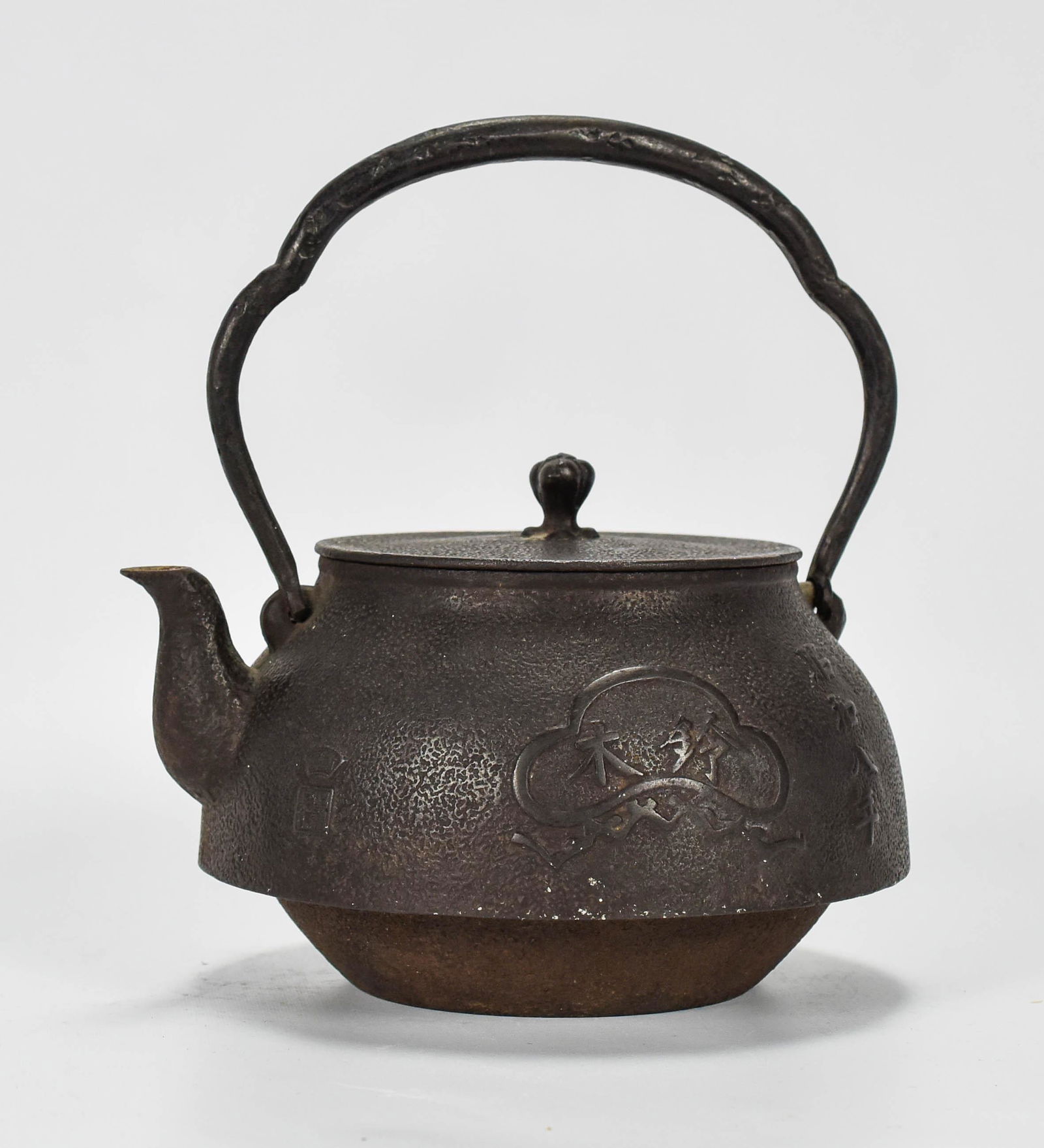 Antique Japanese Tetsubin Cast Iron Kettle Teapot (1 of 13)