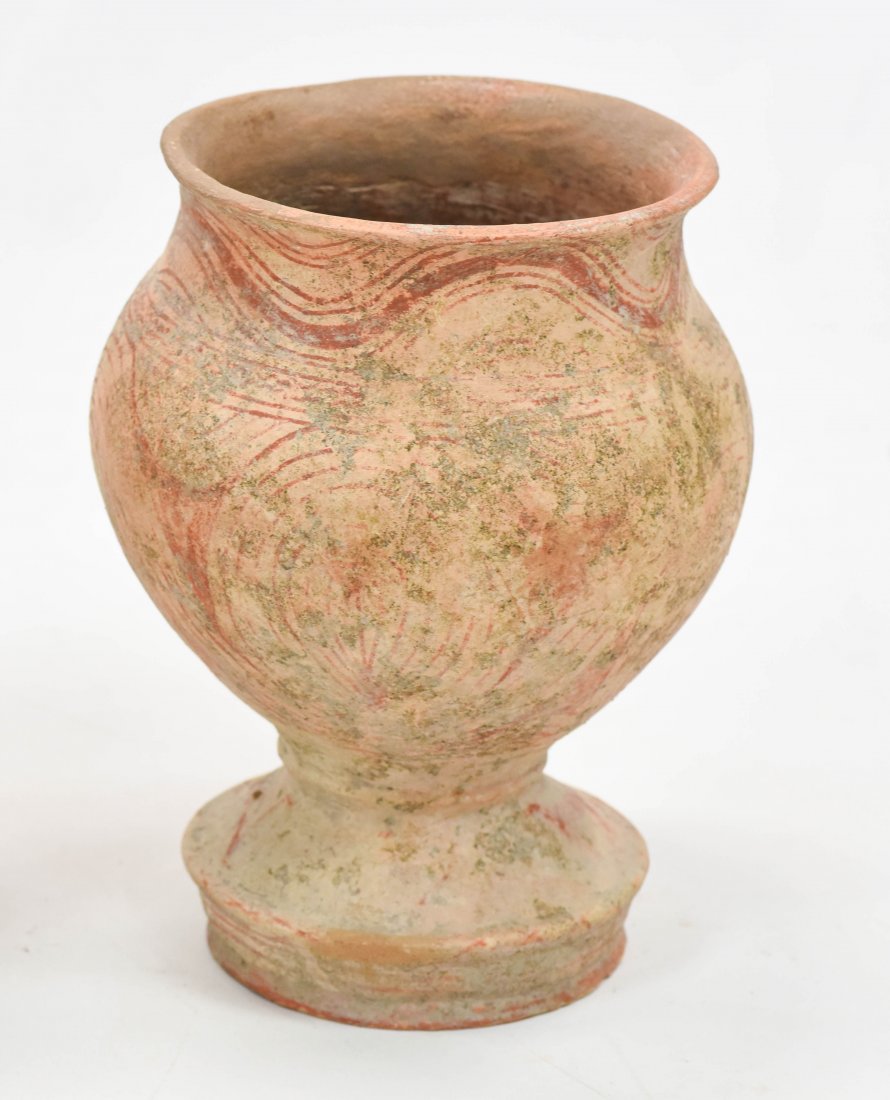 Archaic Ban Chiang Thailand Pottery Footed Large Jar (1 of 8)