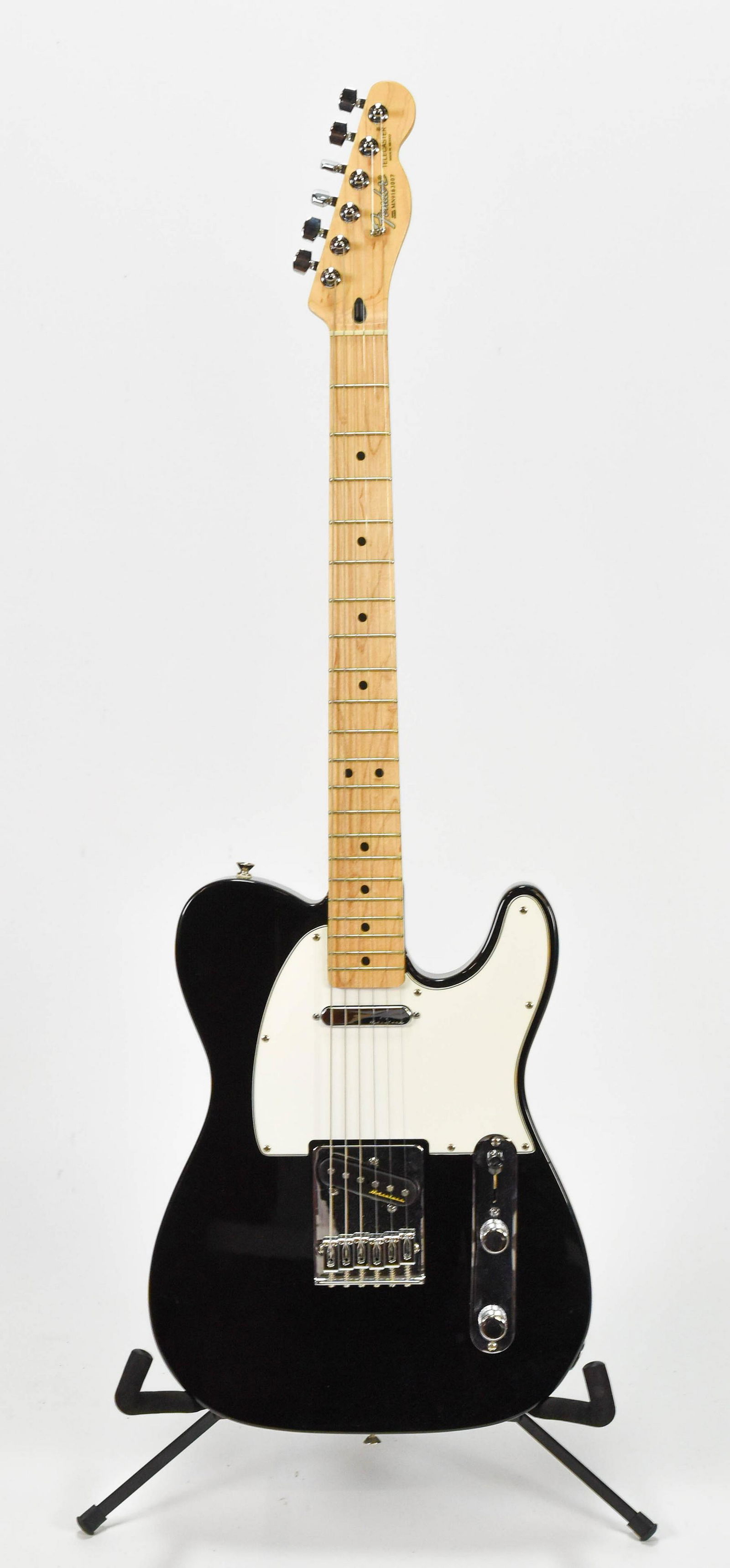 Black Fender Telecaster Electric Guitar w/HC (1 of 6)
